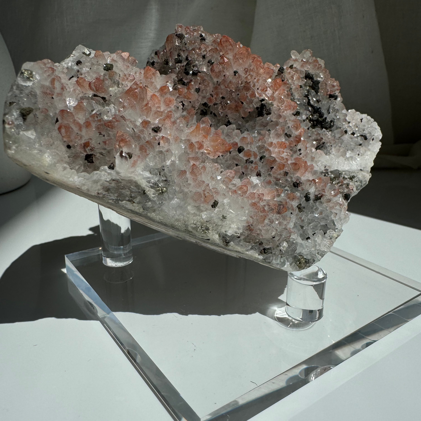 Acrylic Crystal Display Square Holder
