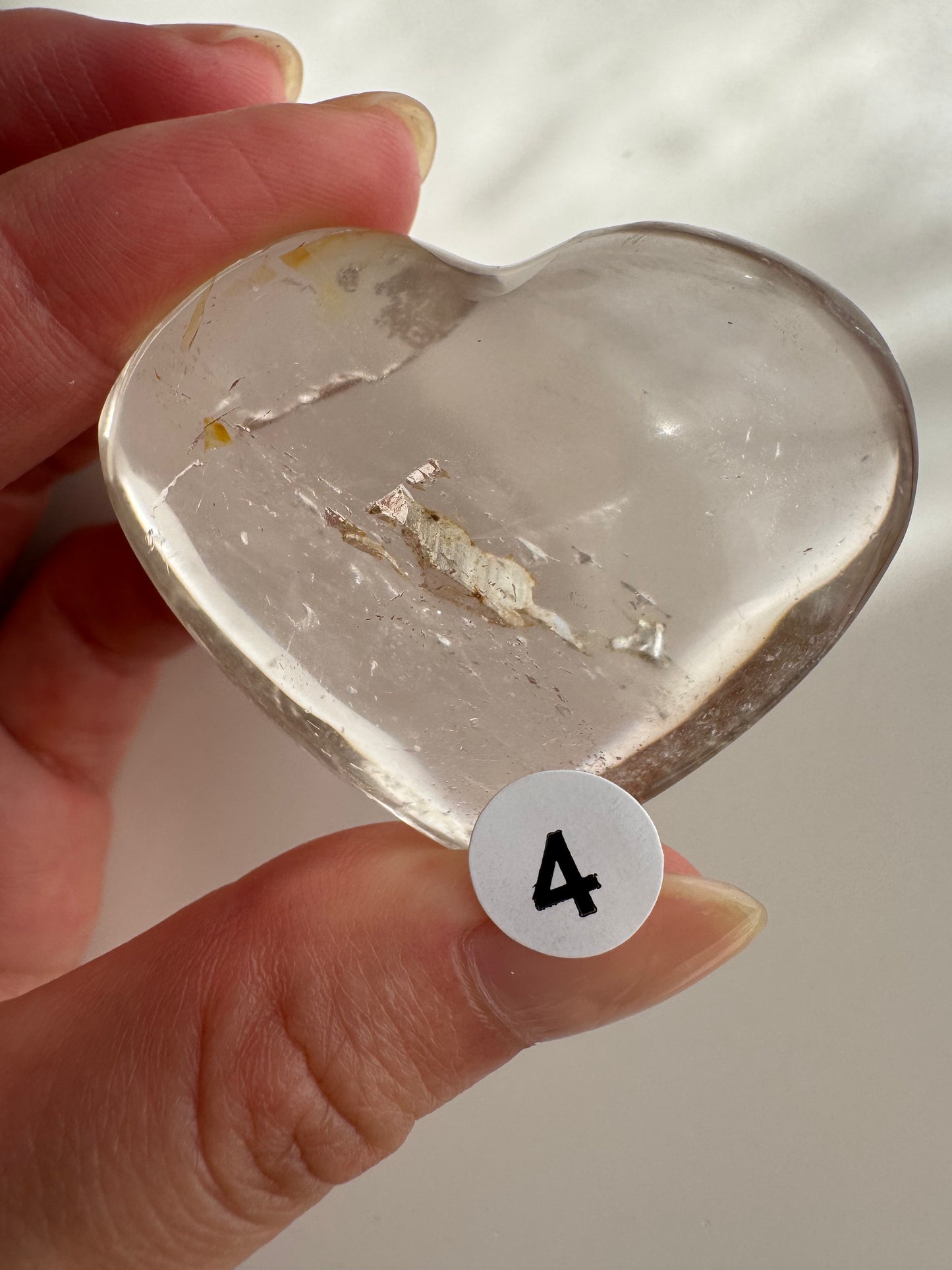 Smoky Quartz Heart