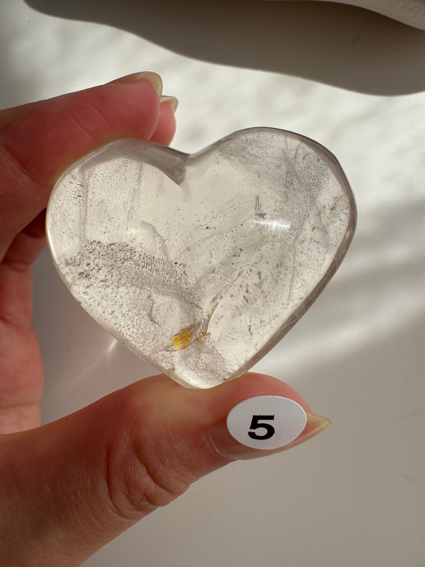 Smoky Quartz Heart
