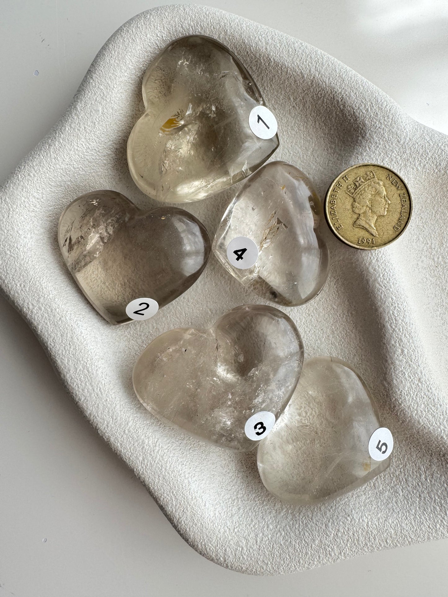 Smoky Quartz Heart