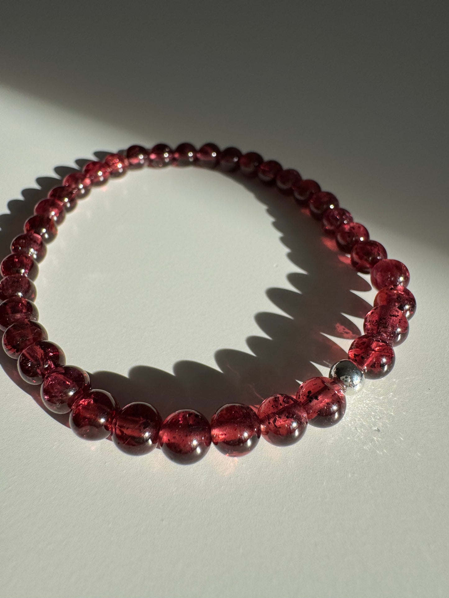 Garnet Bracelet 5.5mm