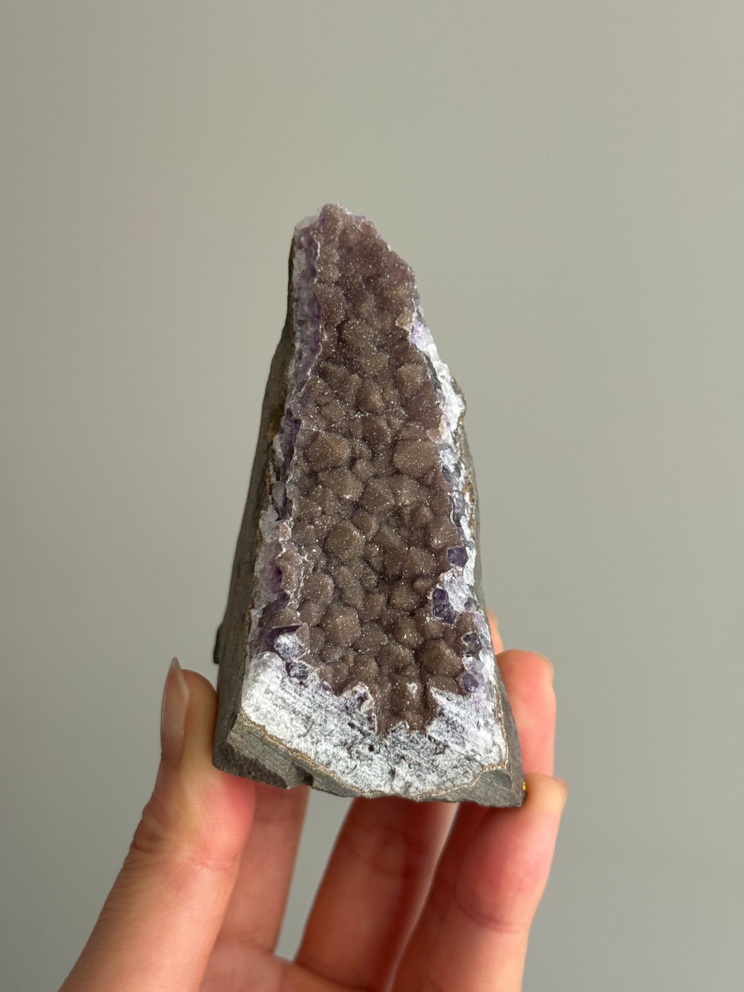 Sugar Rainbow Amethyst Cluster