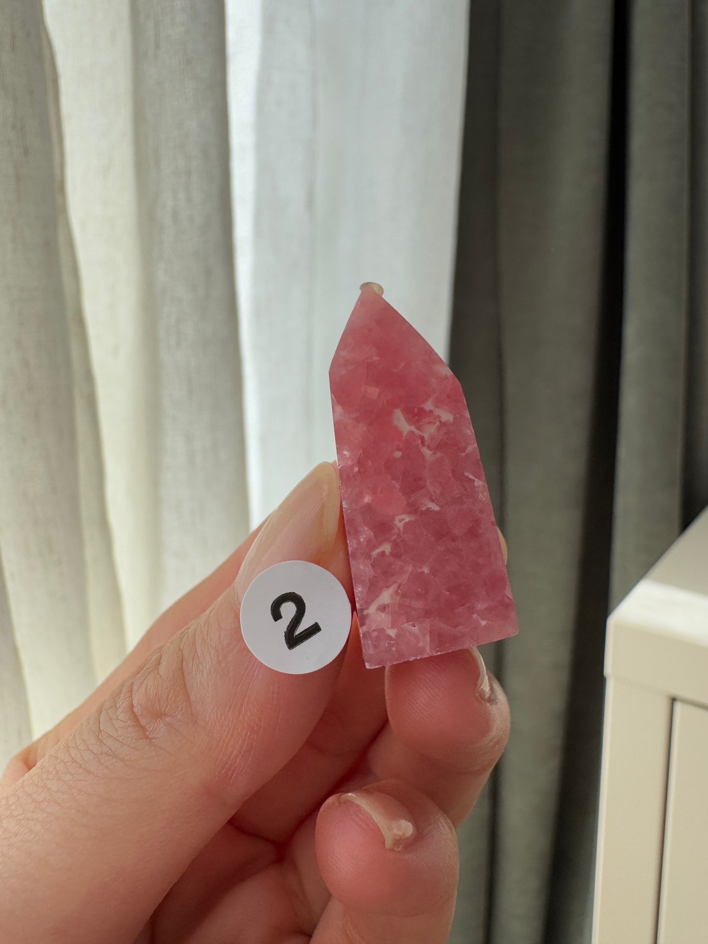 Rhodochrosite Points