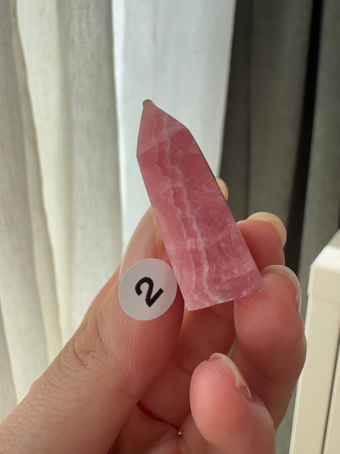 Rhodochrosite Points