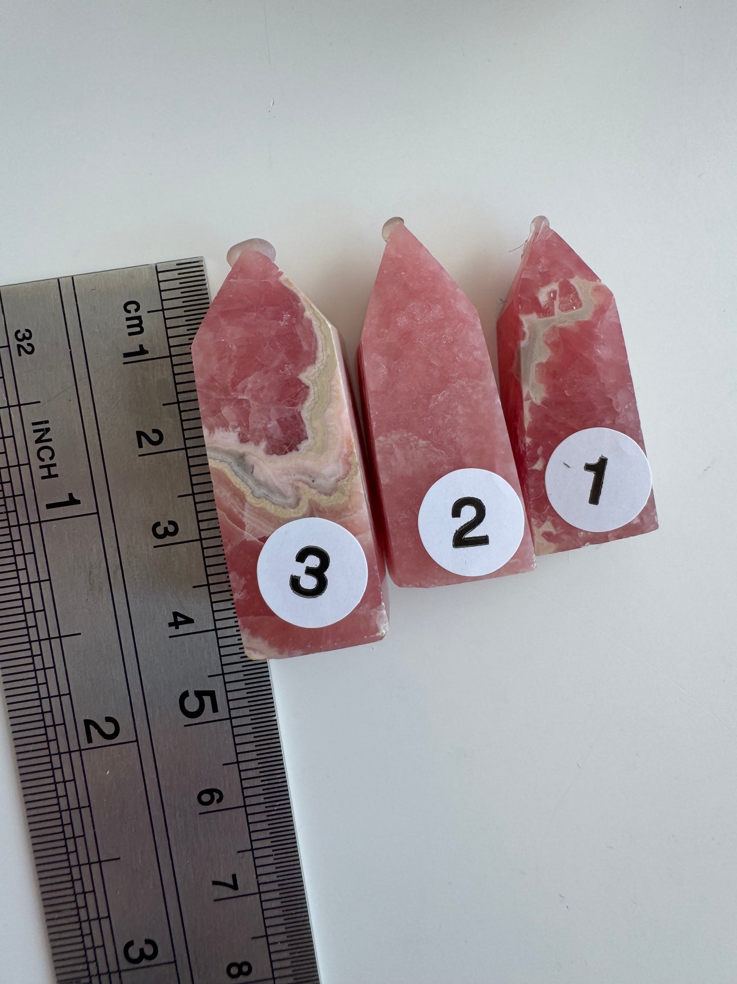 Rhodochrosite Points