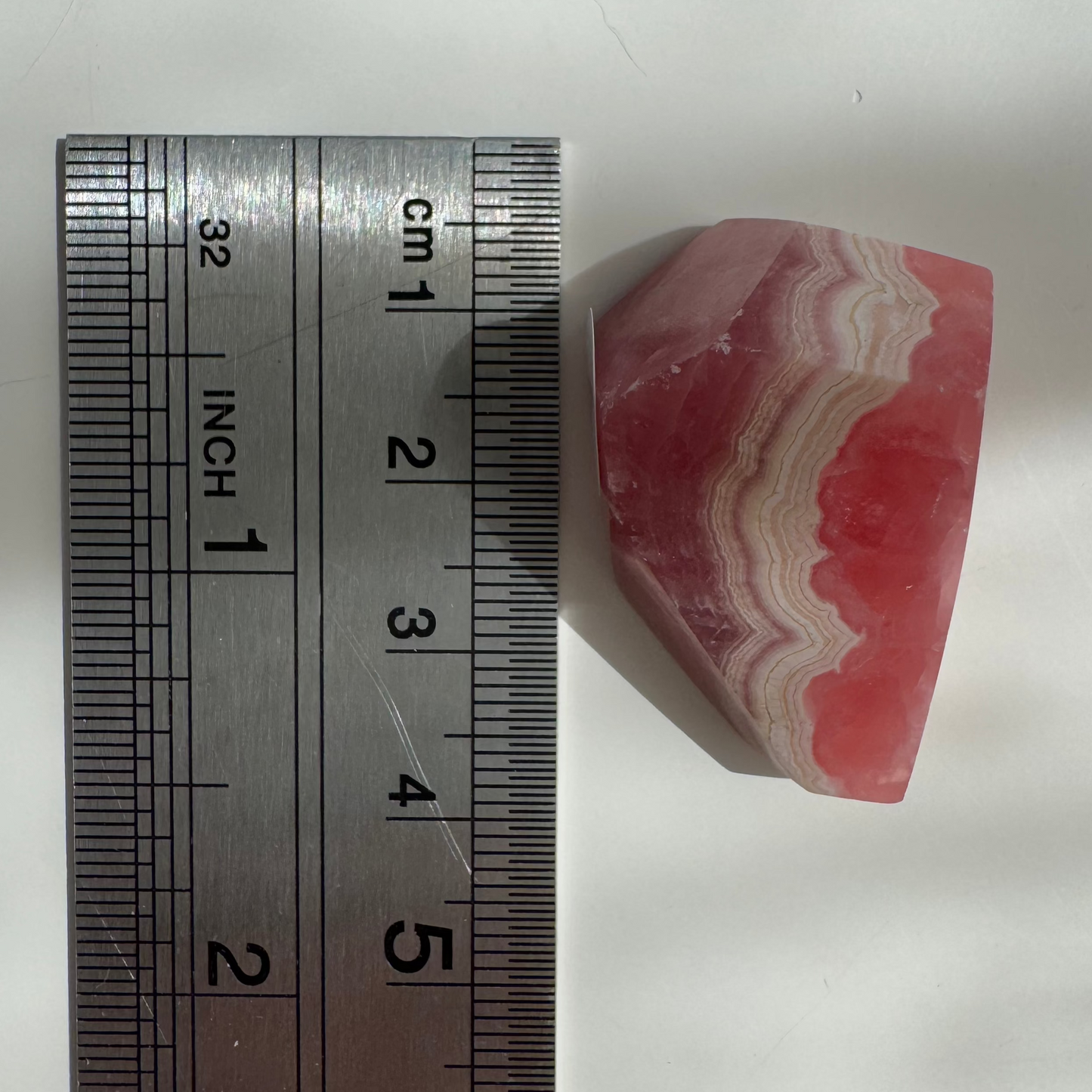Rhodochrosite Freeform #4 (video)