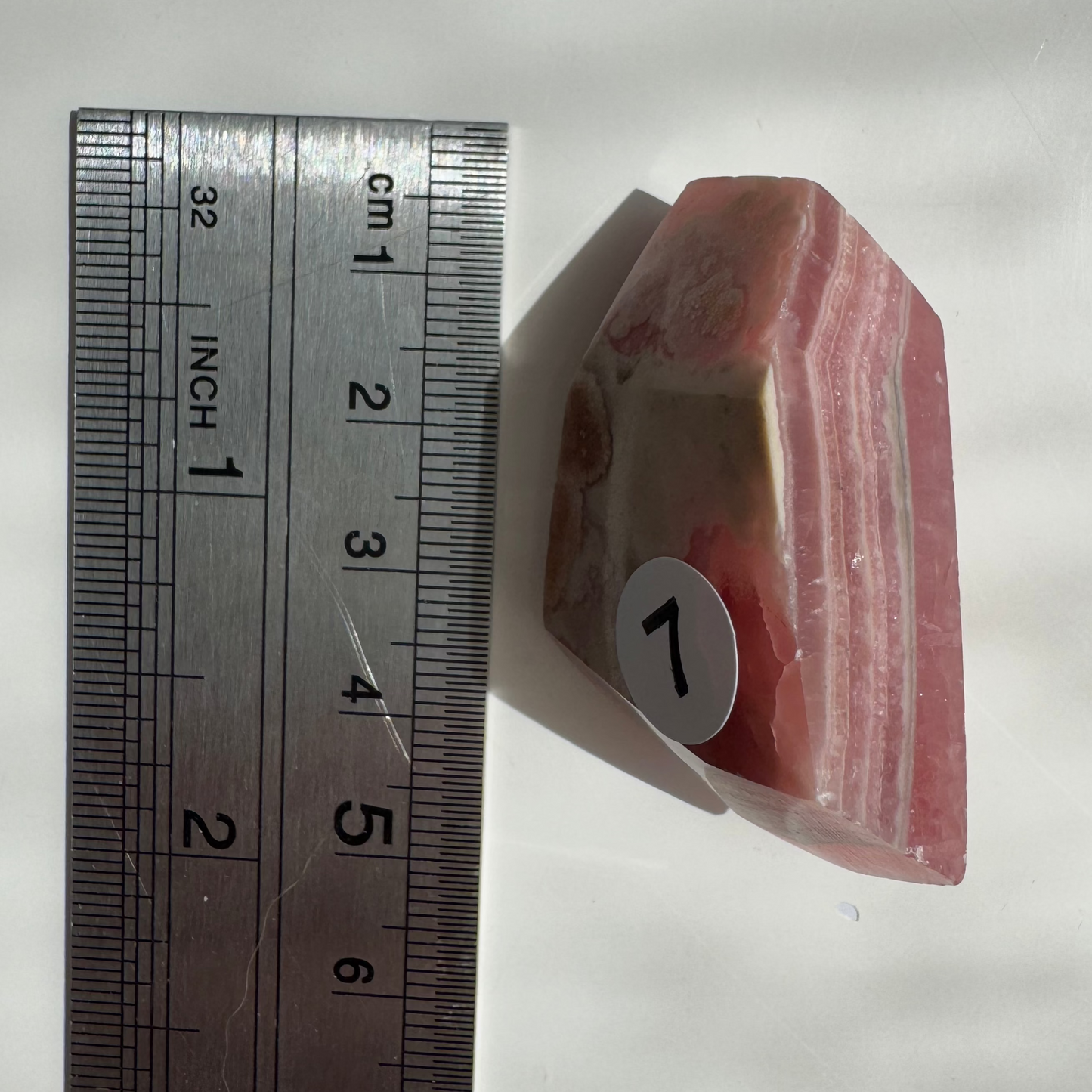 Rhodochrosite Freeform #7 (video)