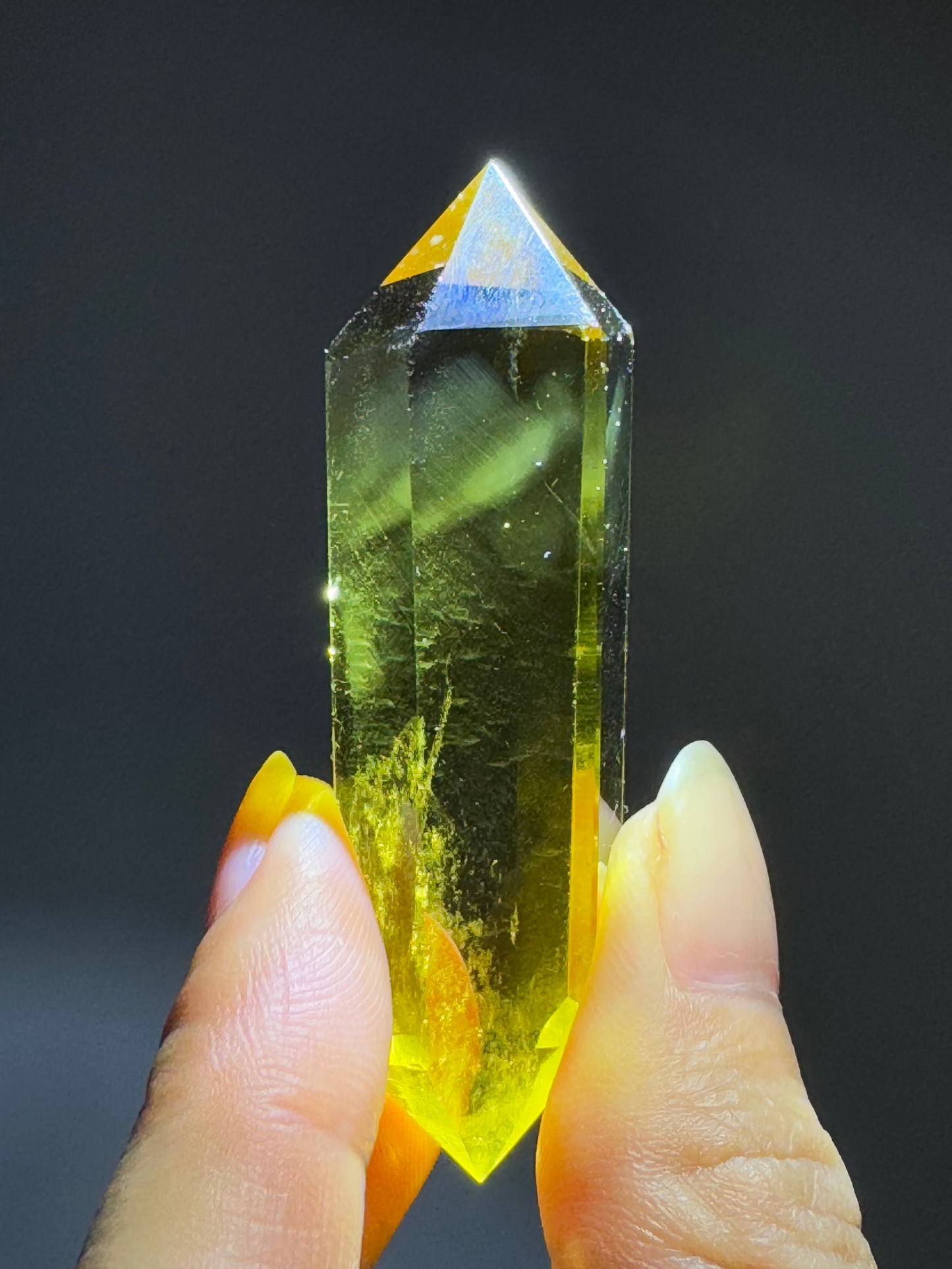 Blue Angel Feather Citrine DT 62mm #3 (video)