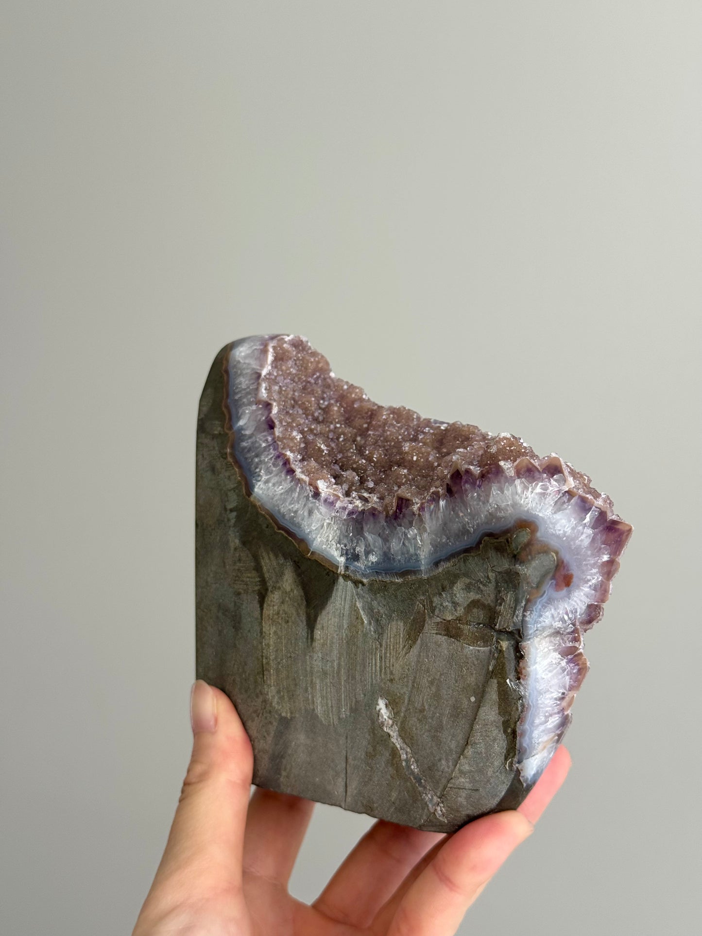Sugar Rainbow Amethyst Cluster 1.2kg