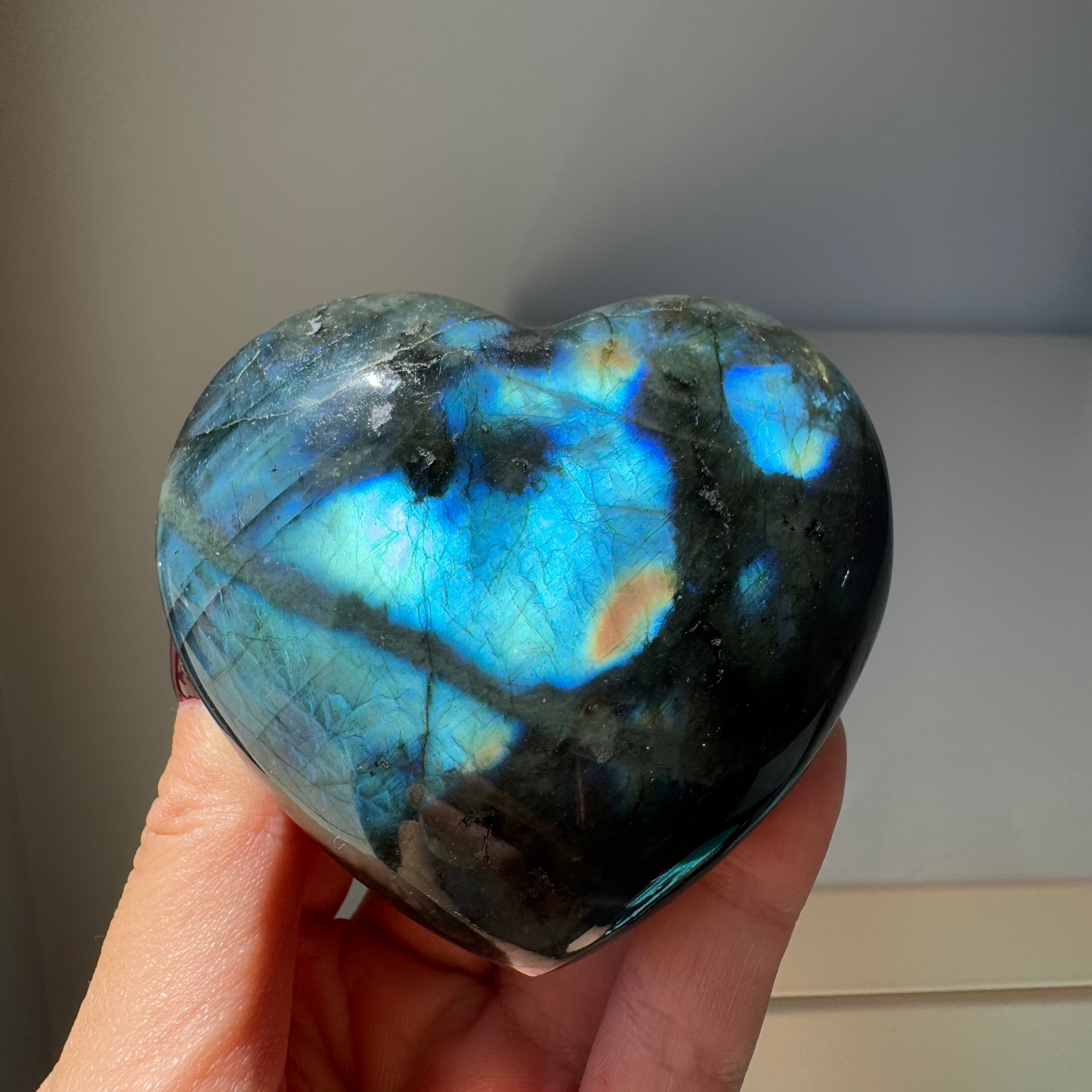 Labradorite Heart 206g #5