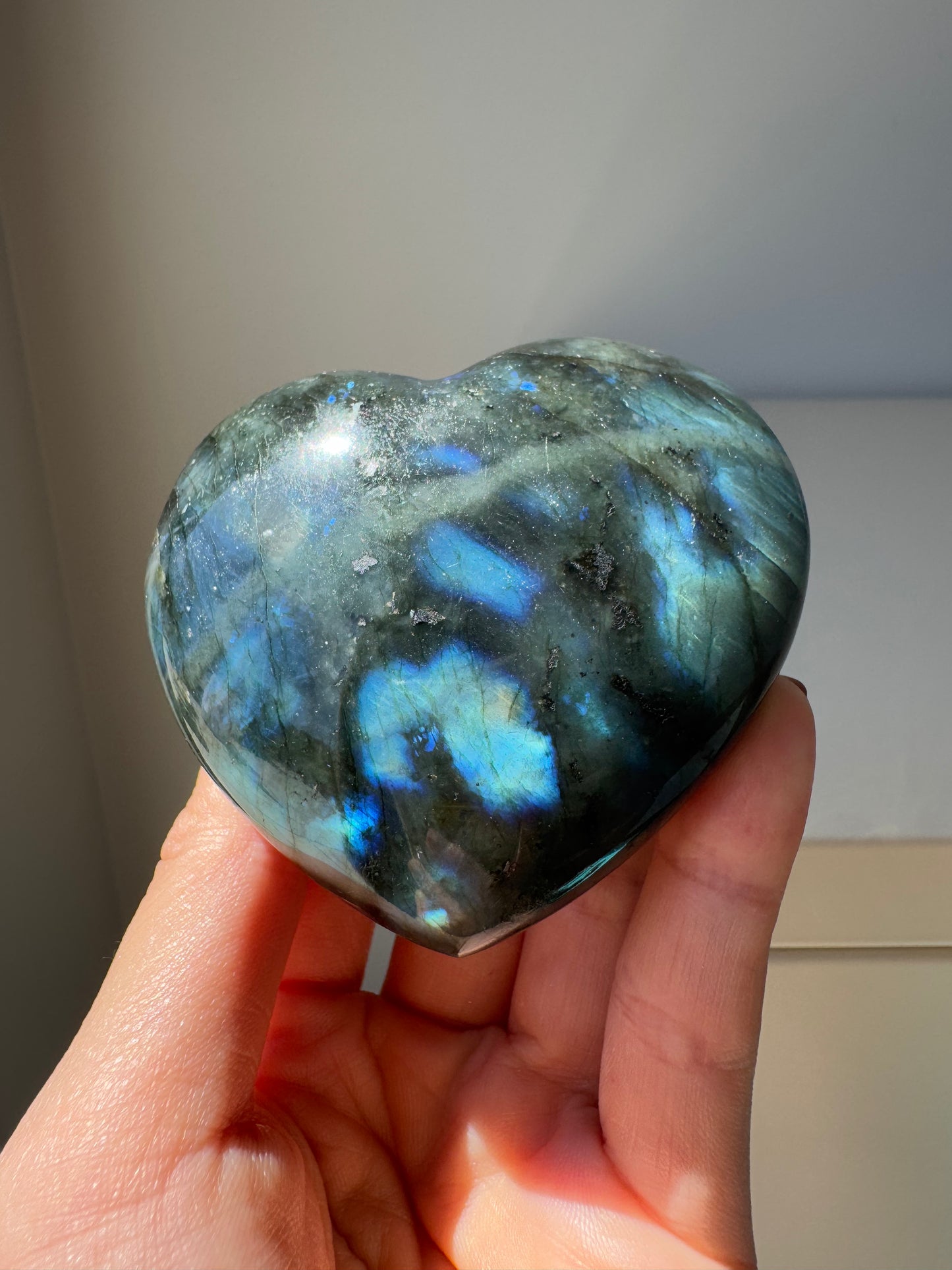 Labradorite Heart 206g #5