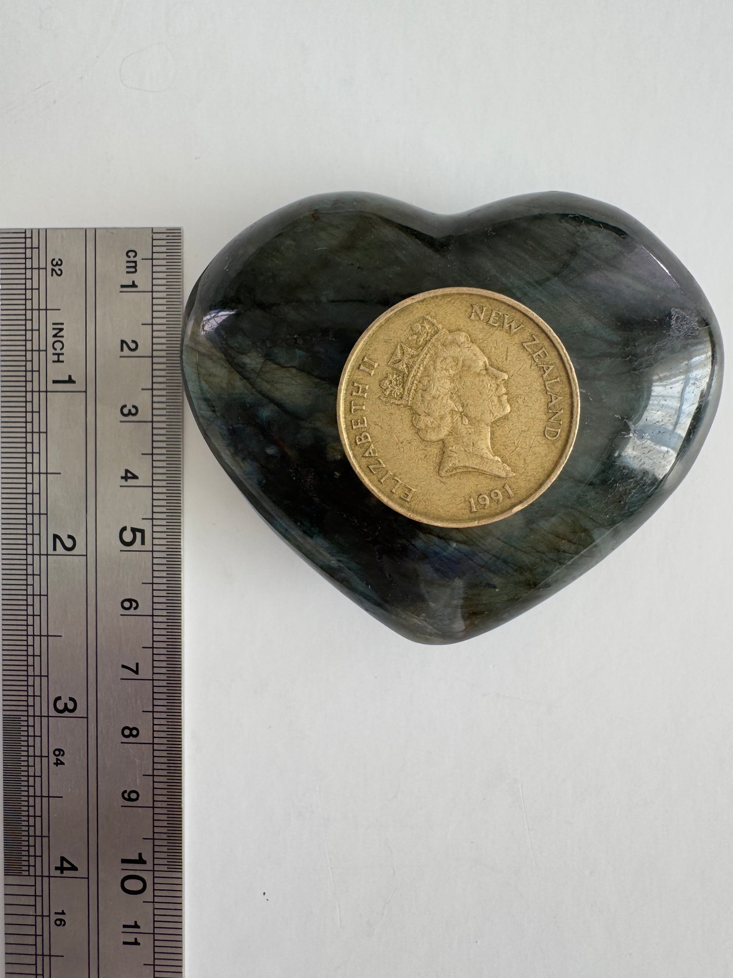 Labradorite Heart 165g #2