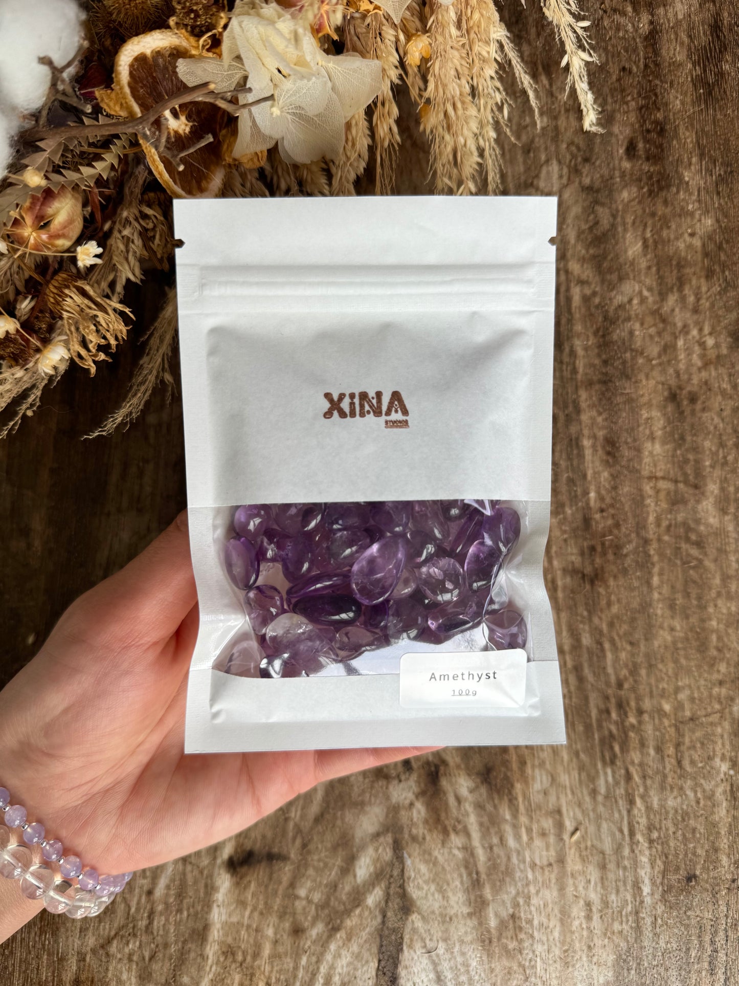 Amethyst Chip 100gms Bag