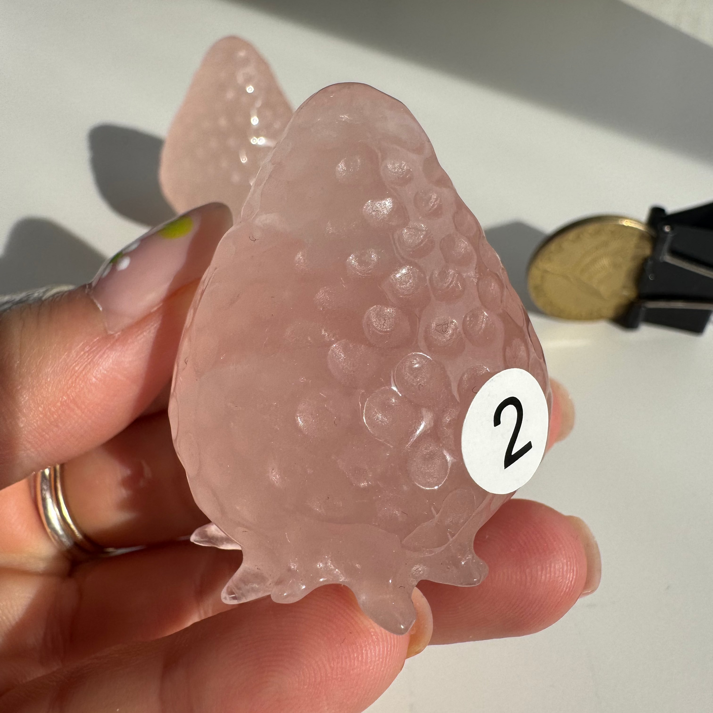 Rose Quartz Strawberry