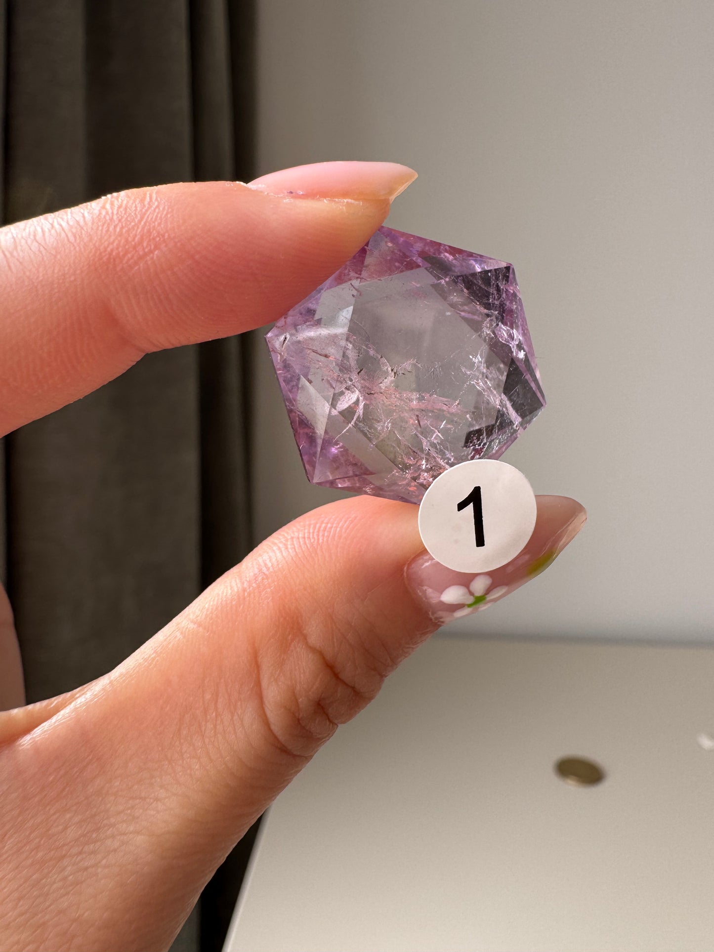 Hexagram Amethyst