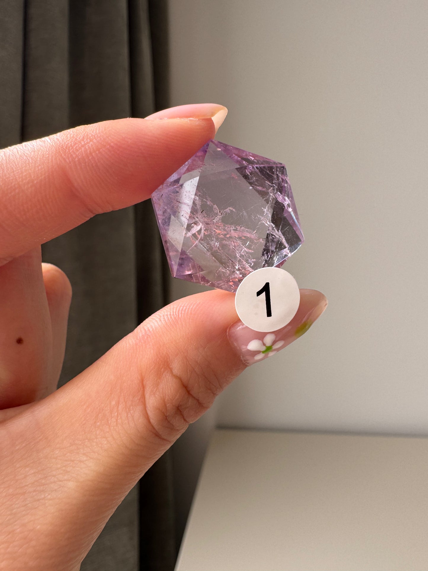 Hexagram Amethyst