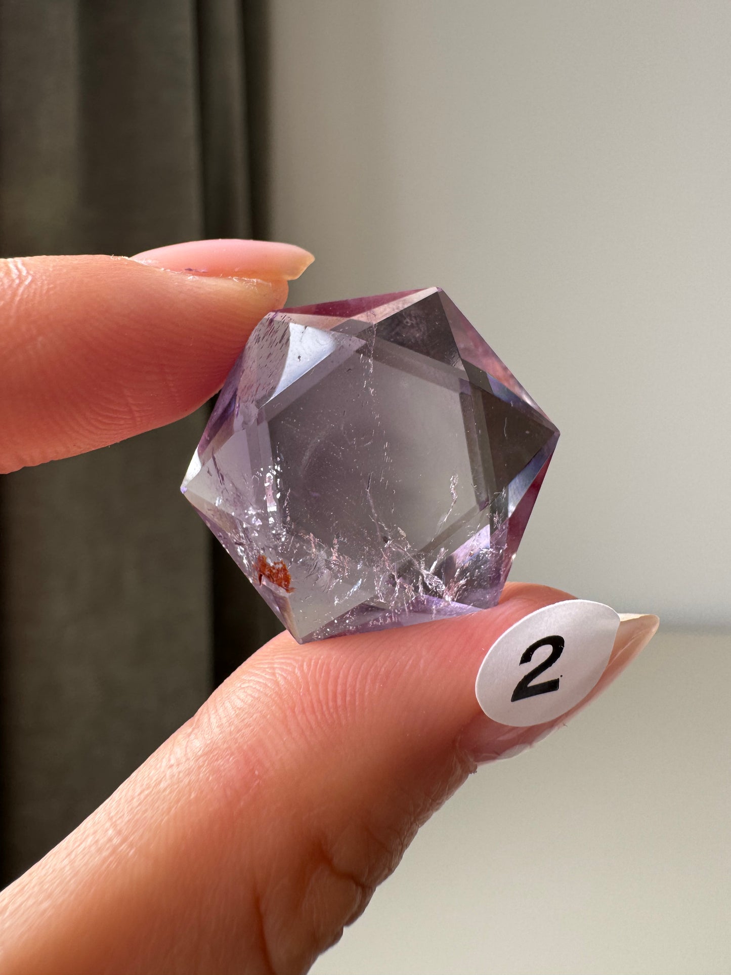 Hexagram Amethyst