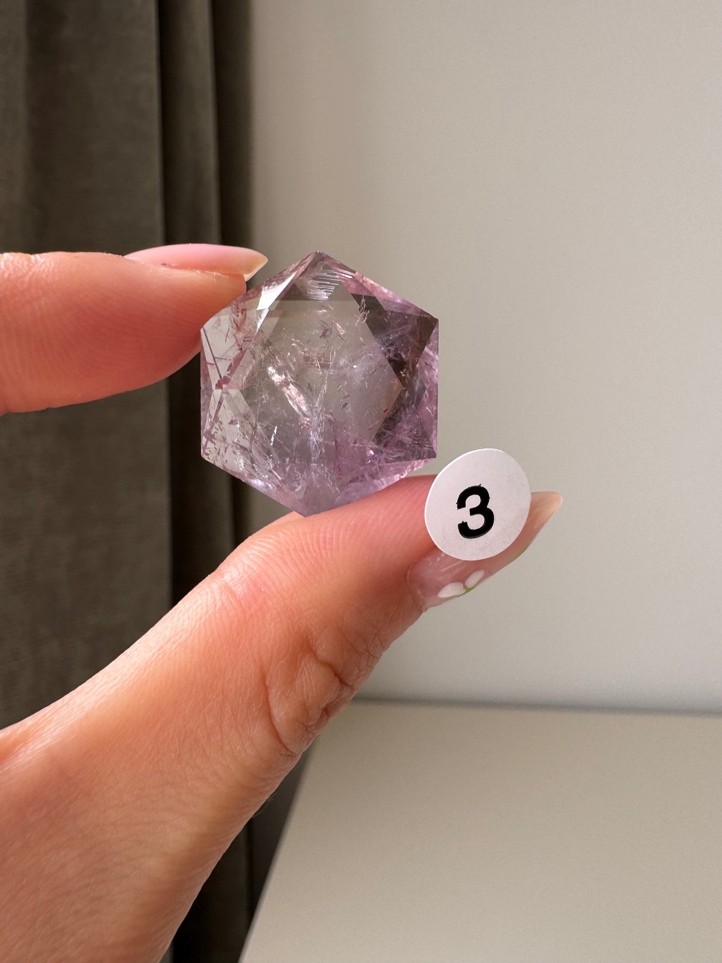 Hexagram Amethyst