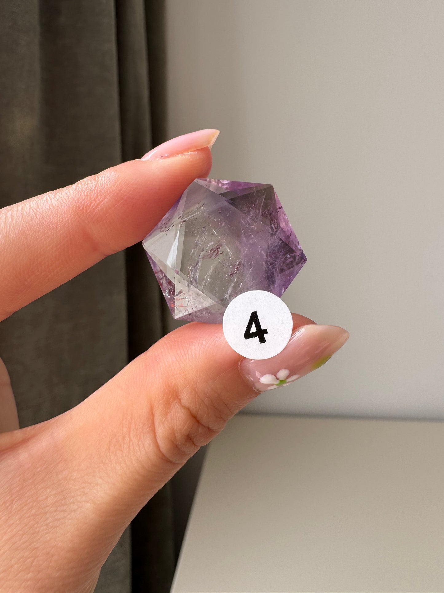 Hexagram Amethyst