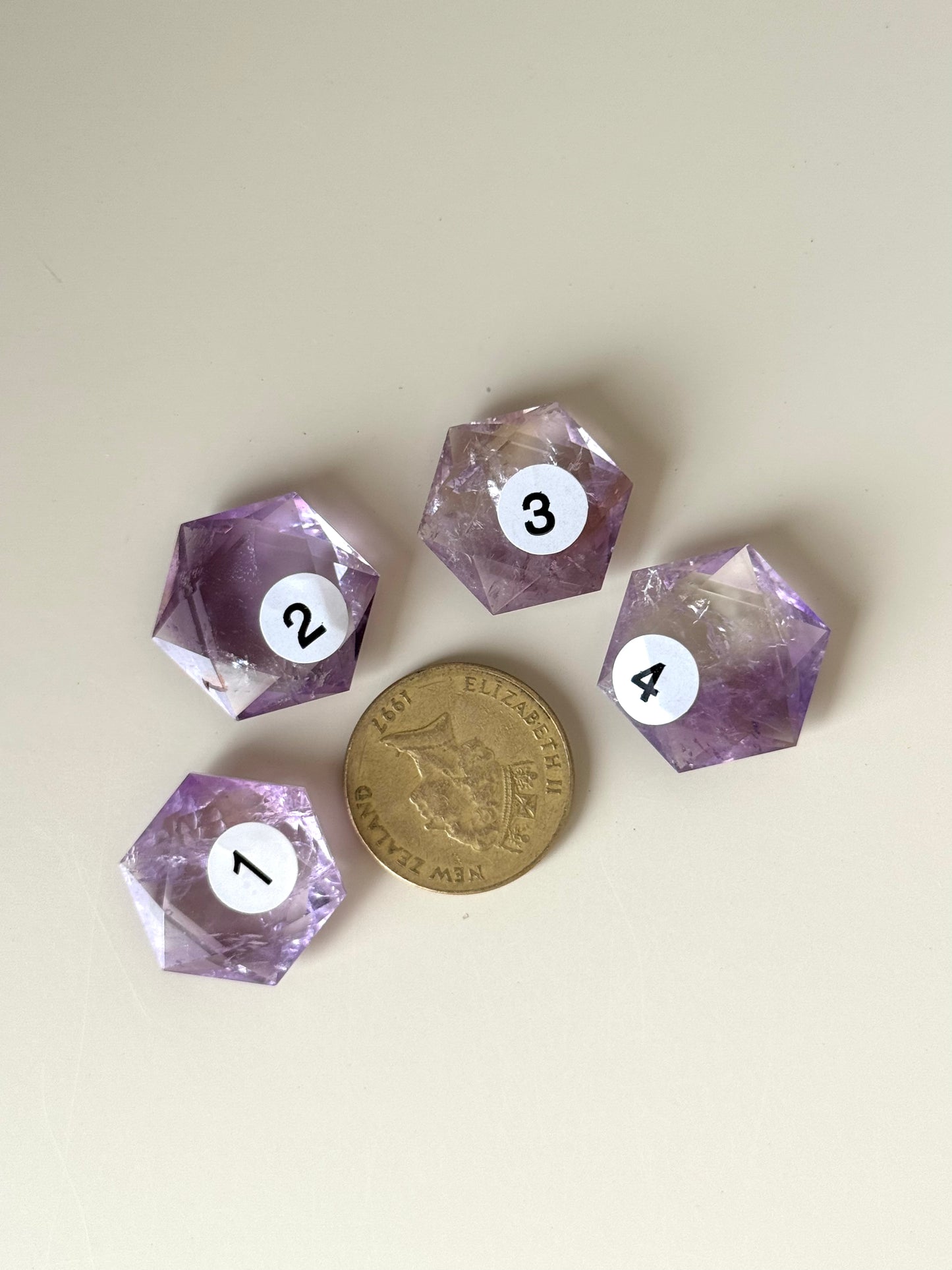 Hexagram Amethyst