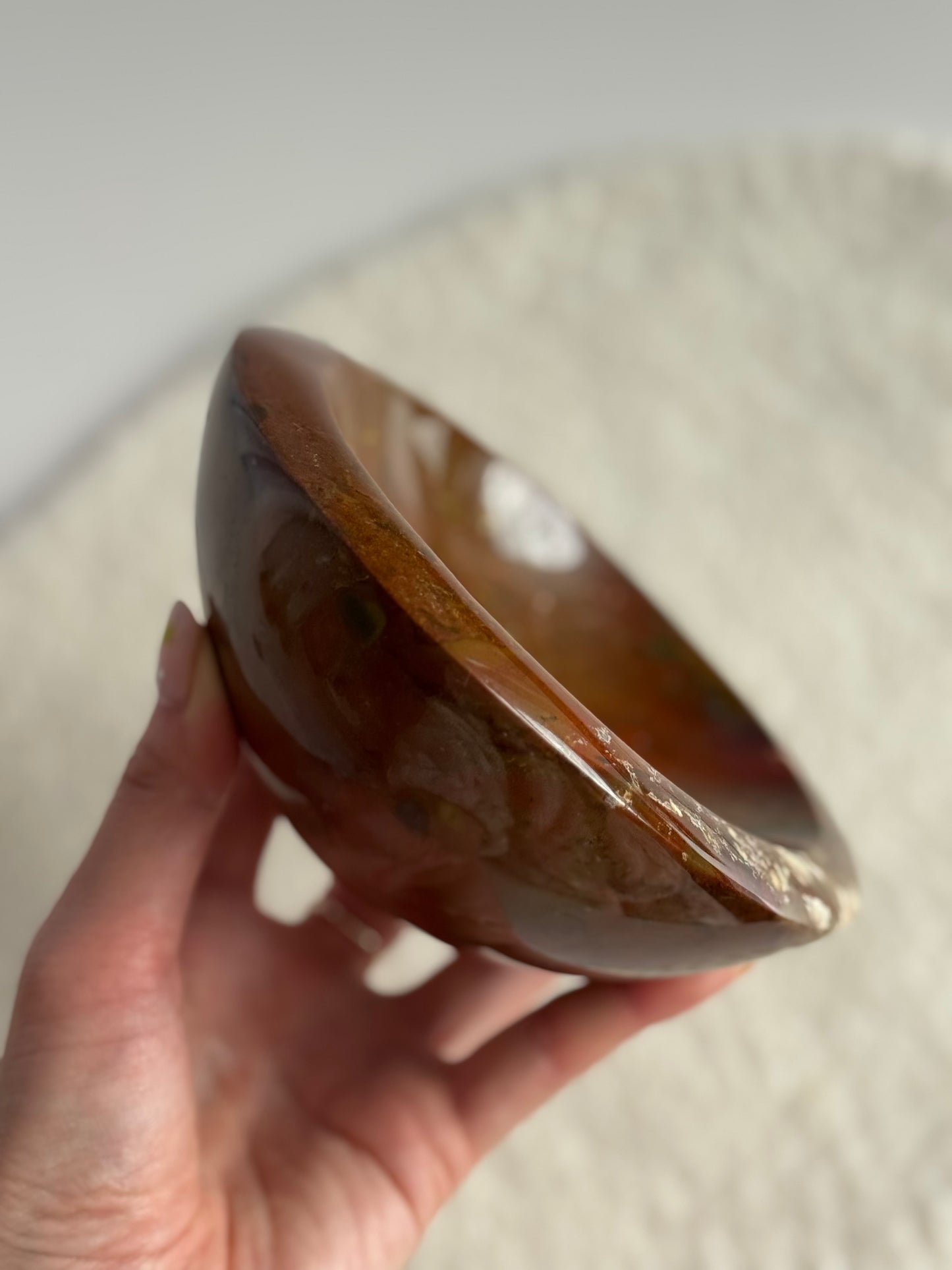 Large Ocean Jasper Bowl 1.1kg