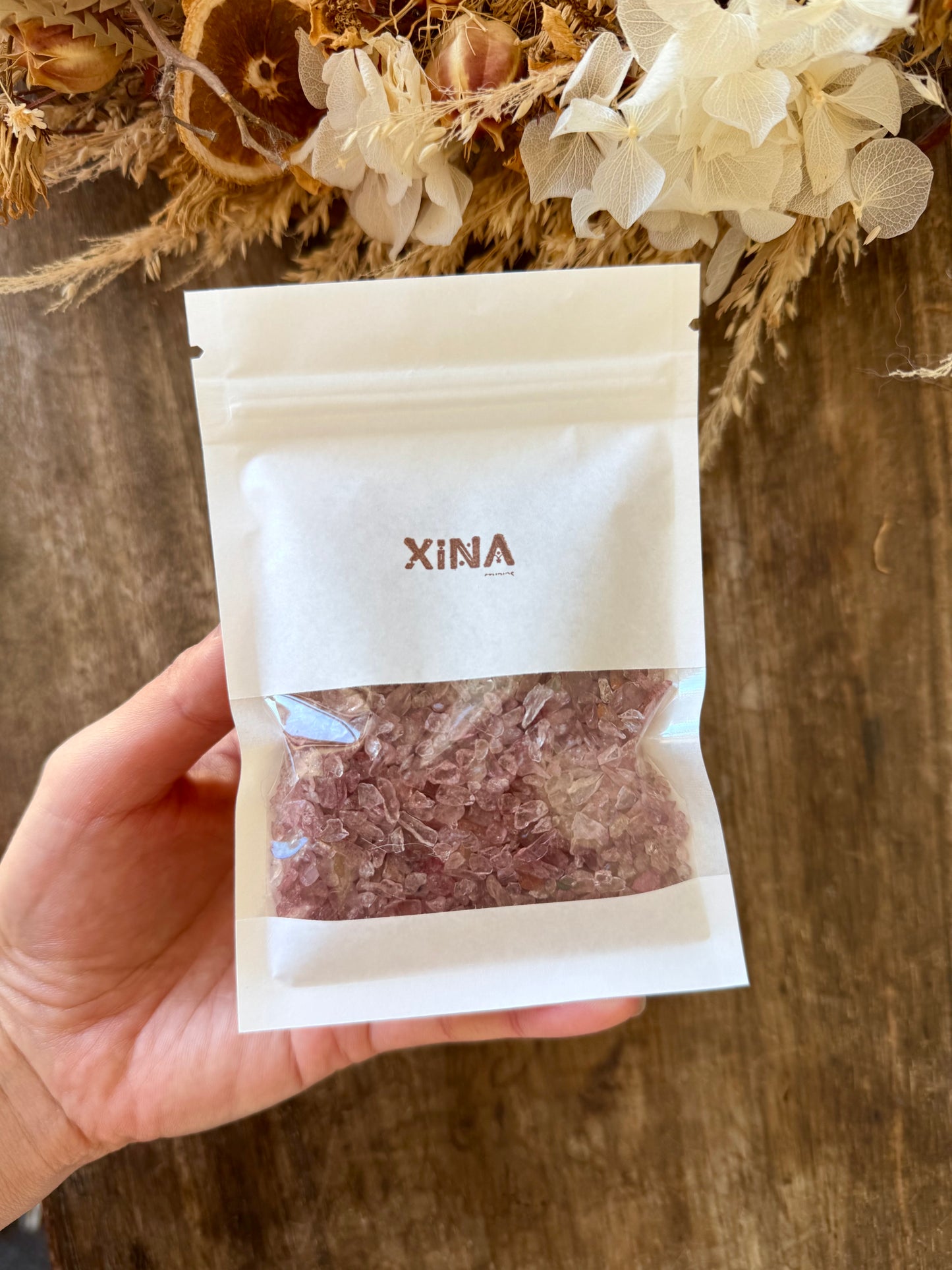 Strawberry Quartz Chip 100gms Bag