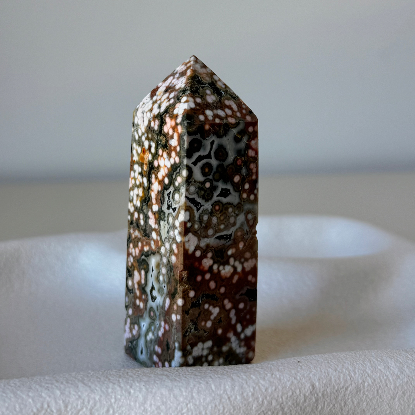 Old Stock Orbicular Ocean Jasper Point 107g