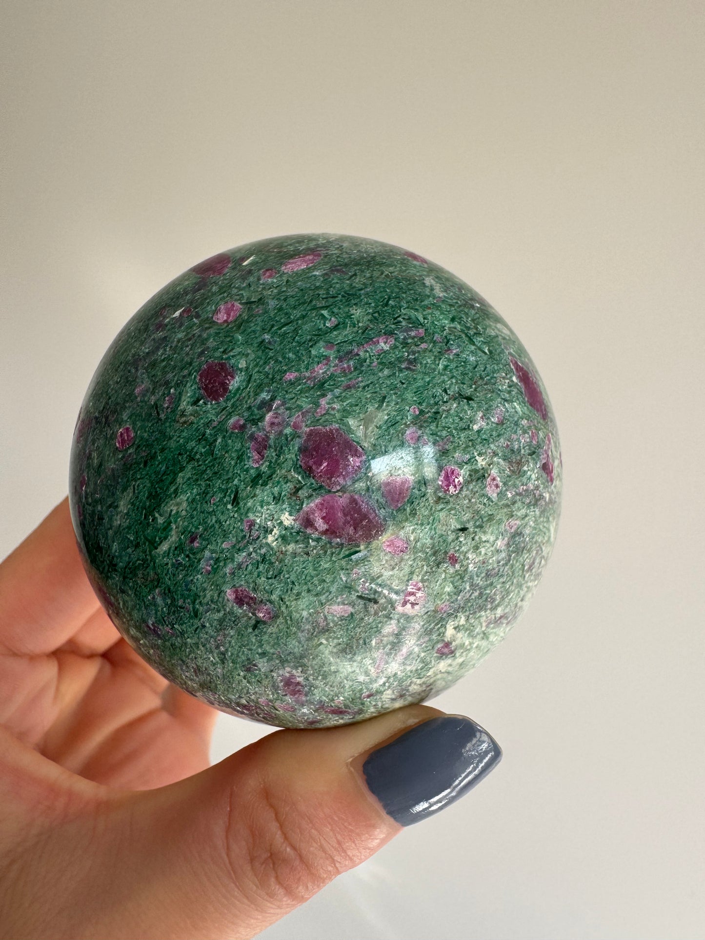 Ruby in Fuchsite Sphere 67mm