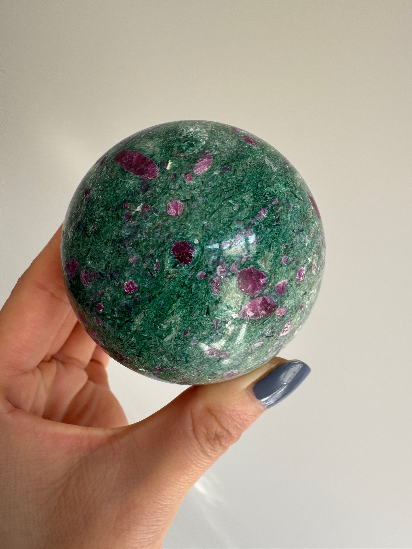 Ruby in Fuchsite Sphere 67mm