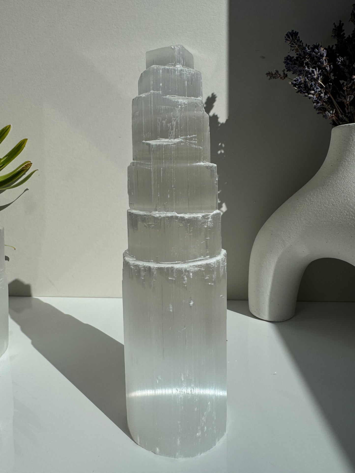 Selenite Tower Large 210mm