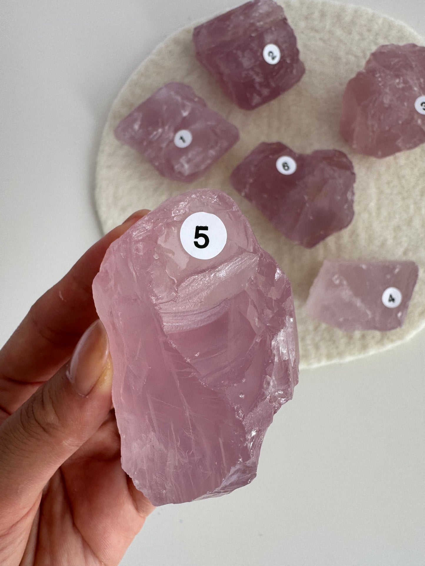 HG Rose Quartz Chunky Raw