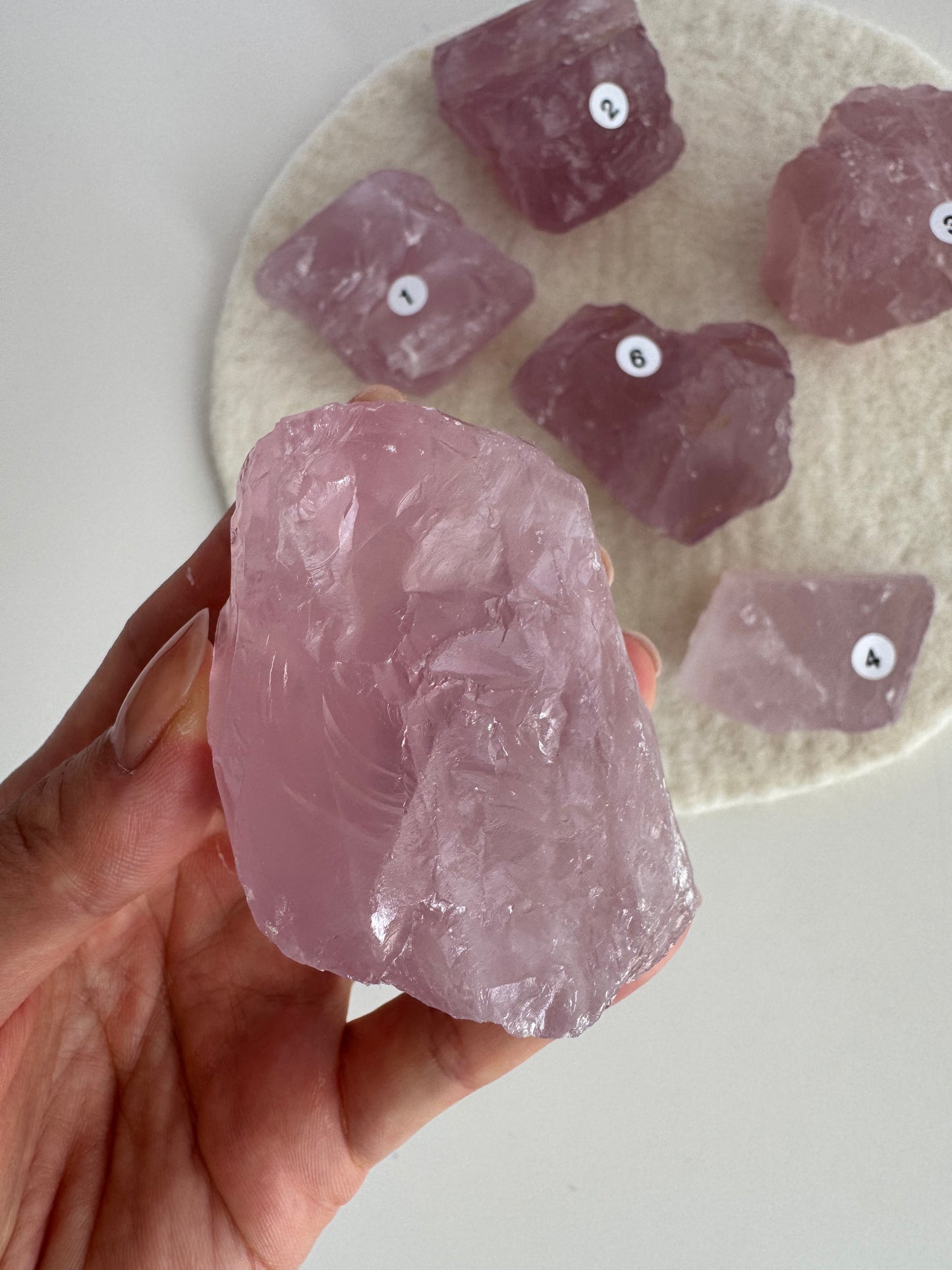HG Rose Quartz Chunky Raw