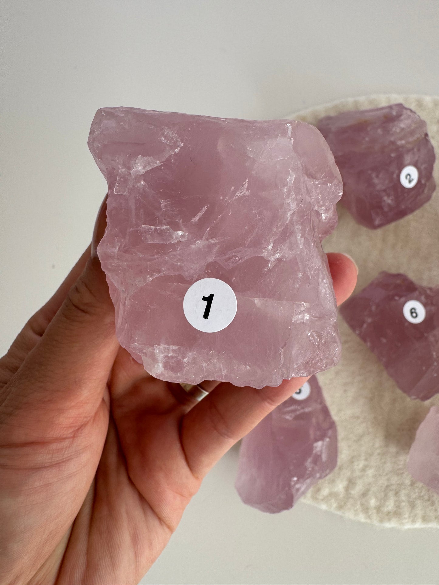 HG Rose Quartz Chunky Raw