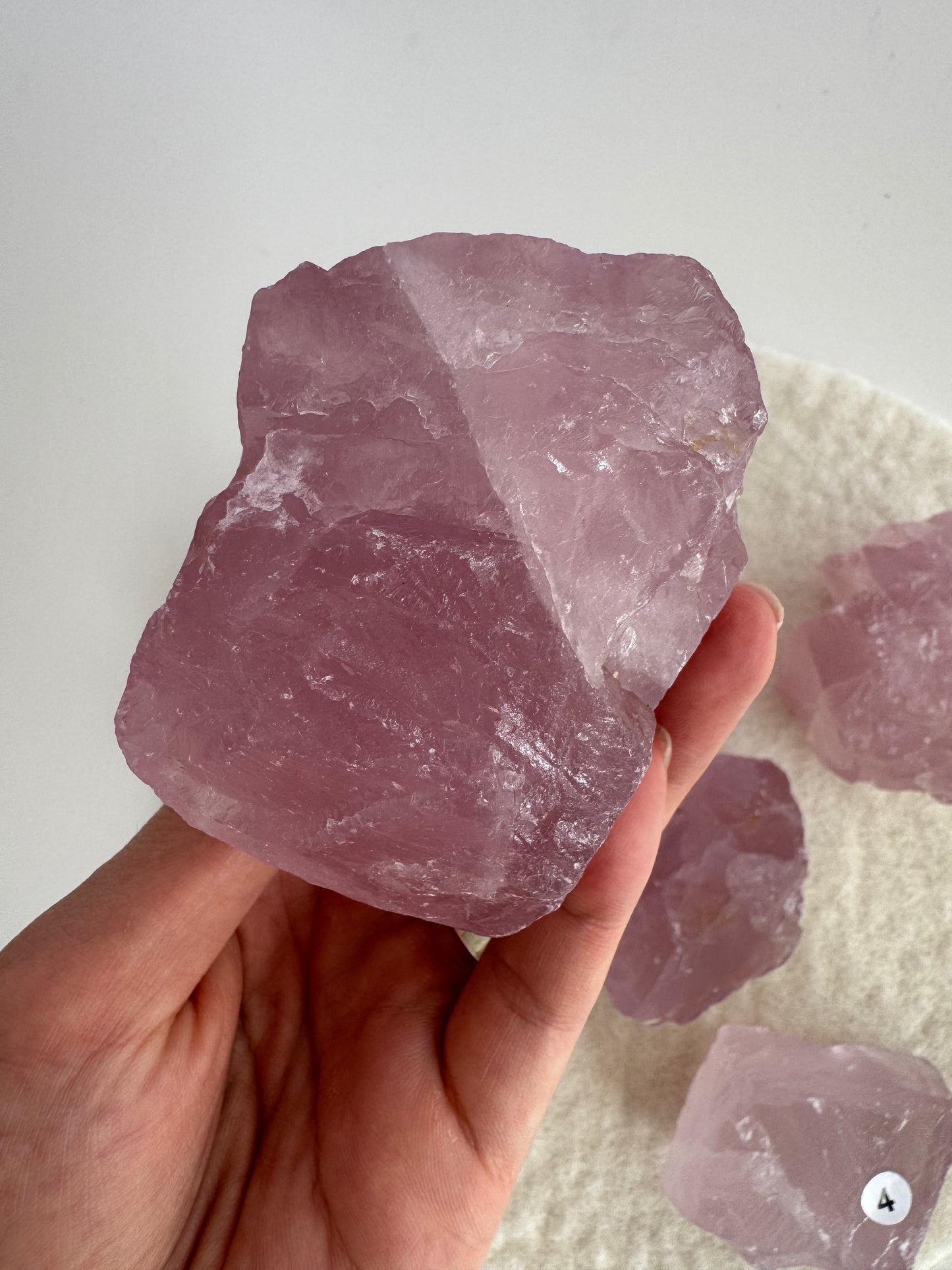 HG Rose Quartz Chunky Raw