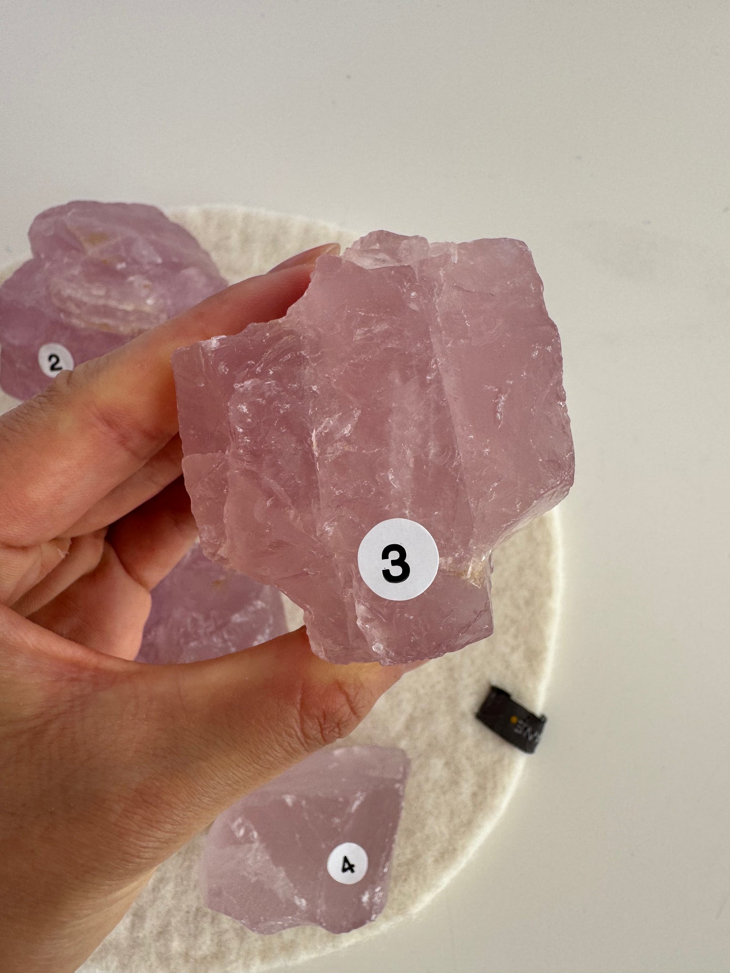HG Rose Quartz Chunky Raw