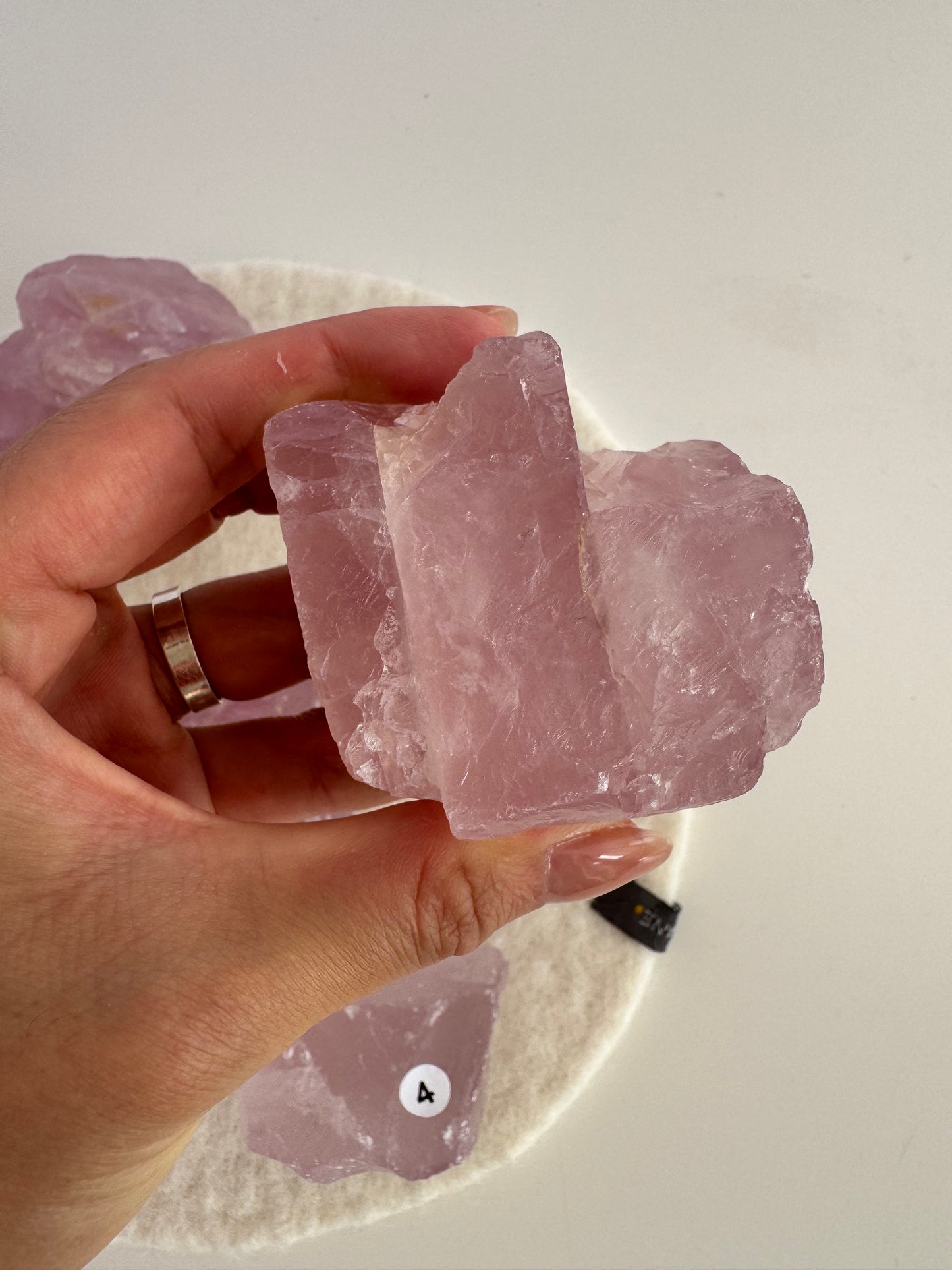 HG Rose Quartz Chunky Raw
