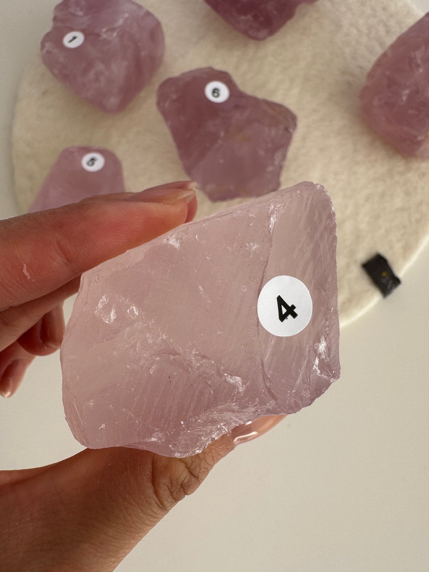 HG Rose Quartz Chunky Raw