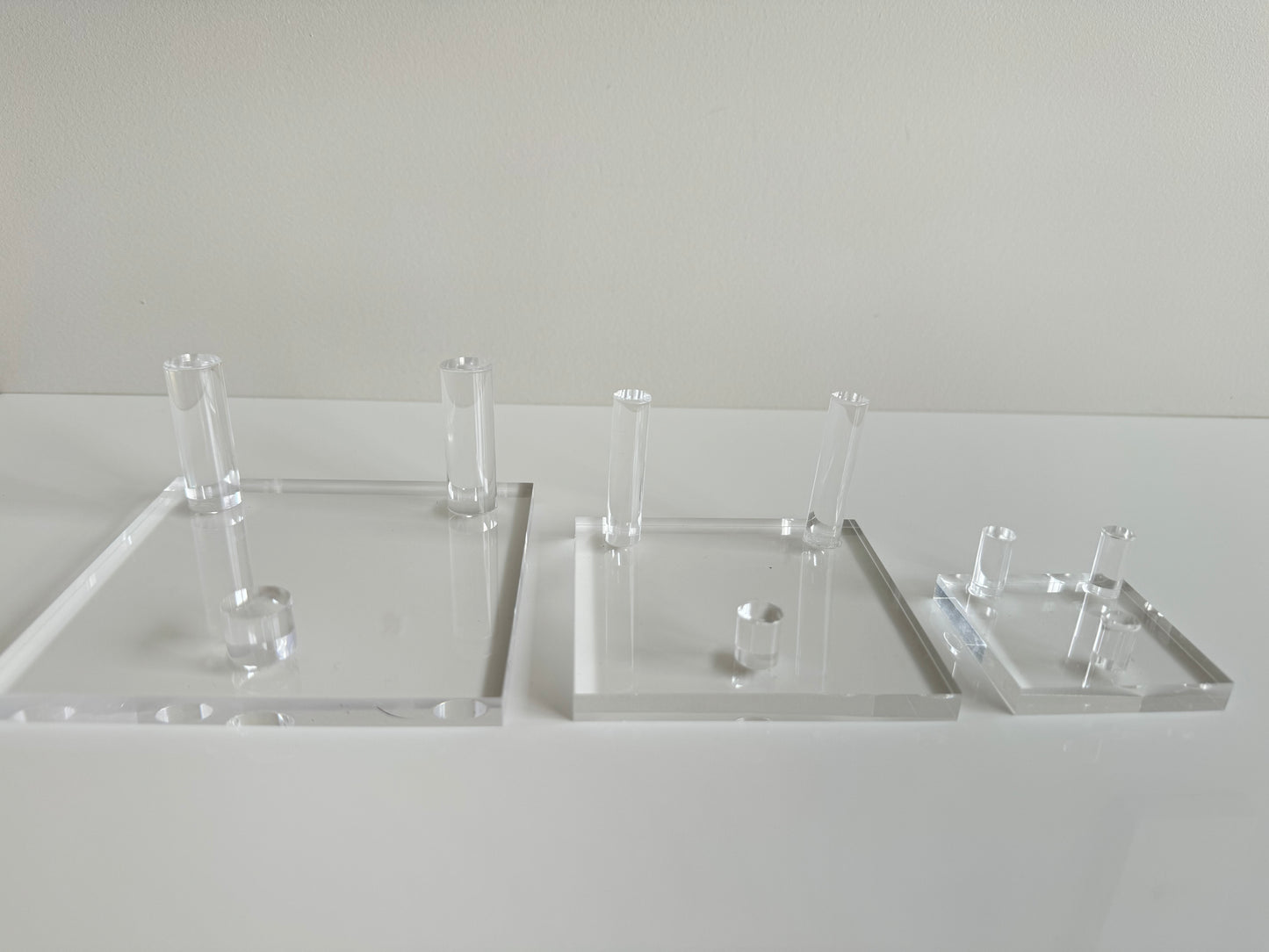 Acrylic Crystal Display Square Holder