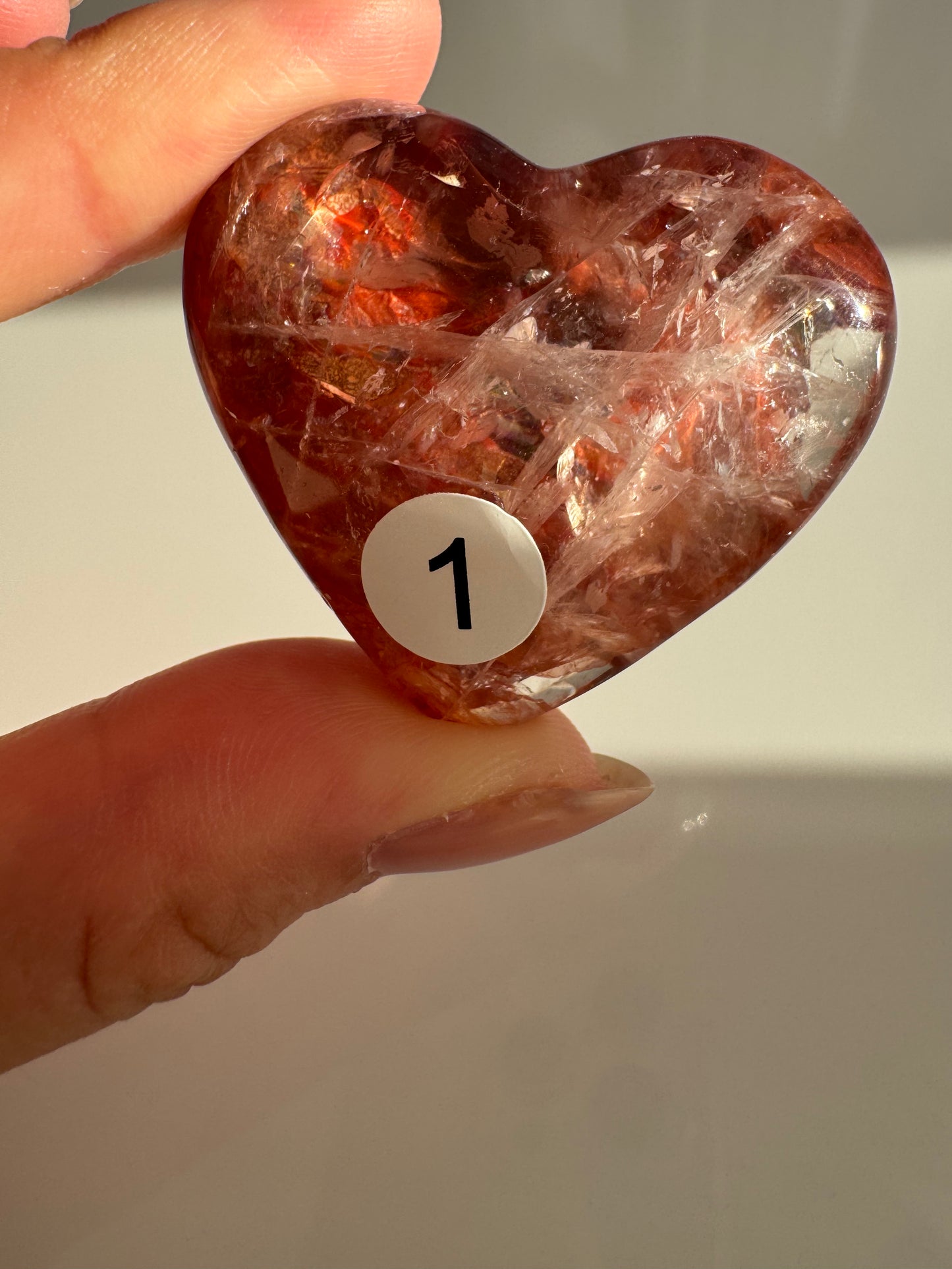 HG Fire Quartz Hearts