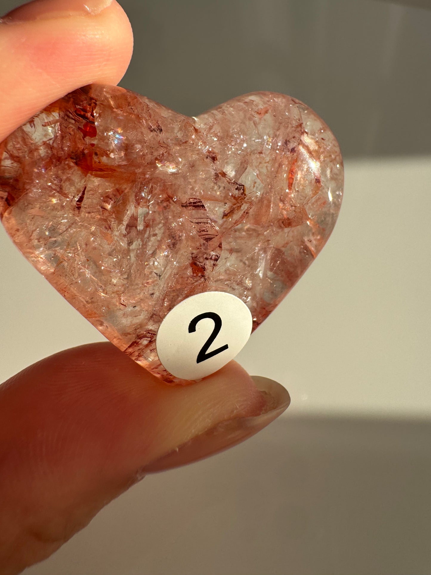 HG Fire Quartz Hearts
