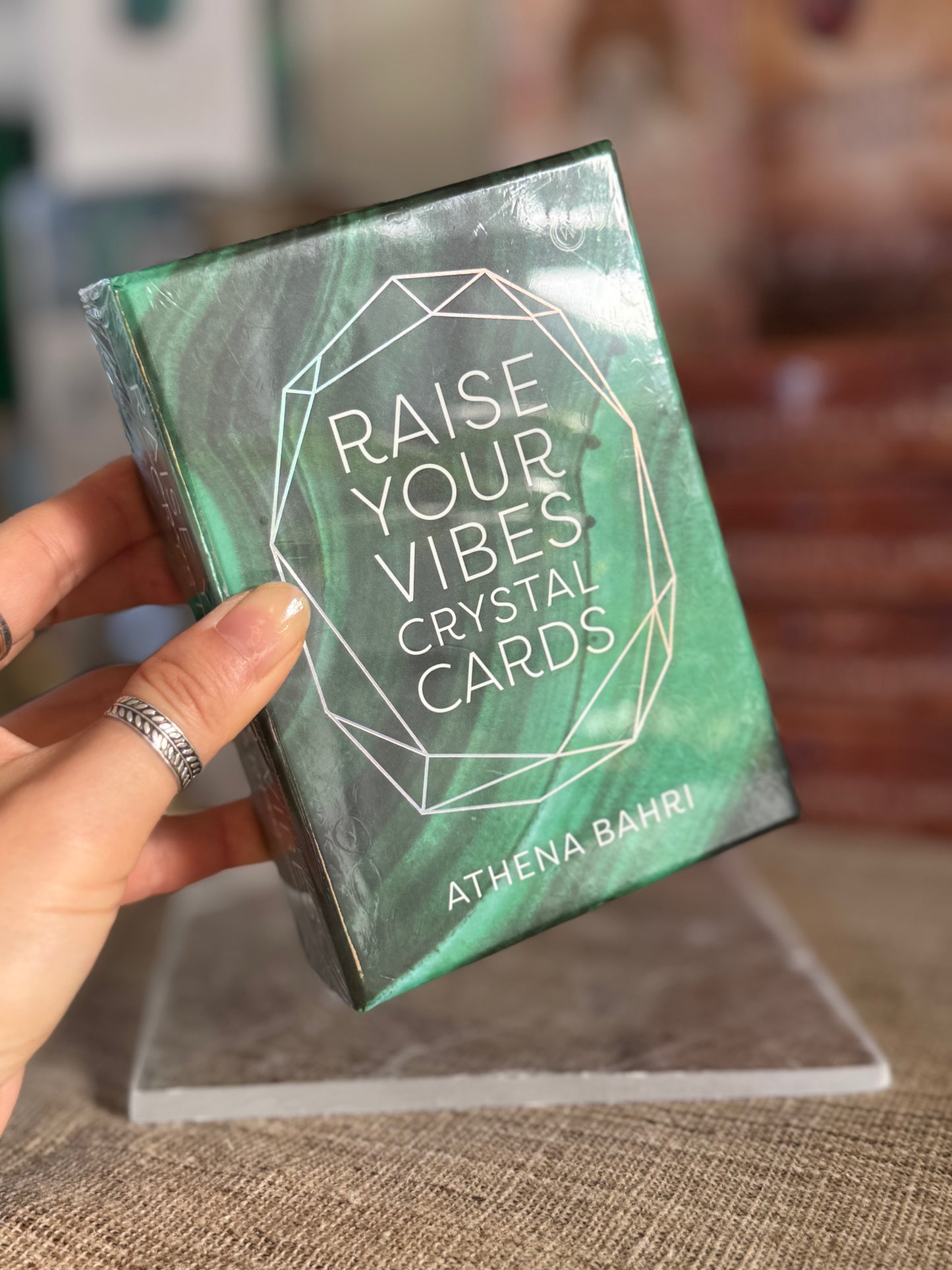 Raise Your Vibes Crystal Cards Oracle Cards