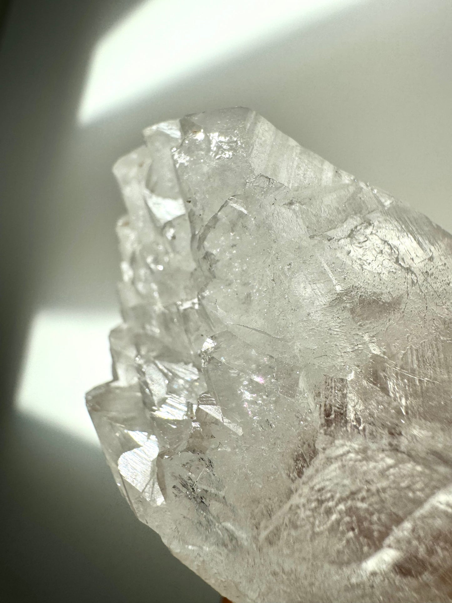 Self healed Clear Quartz Raw Point