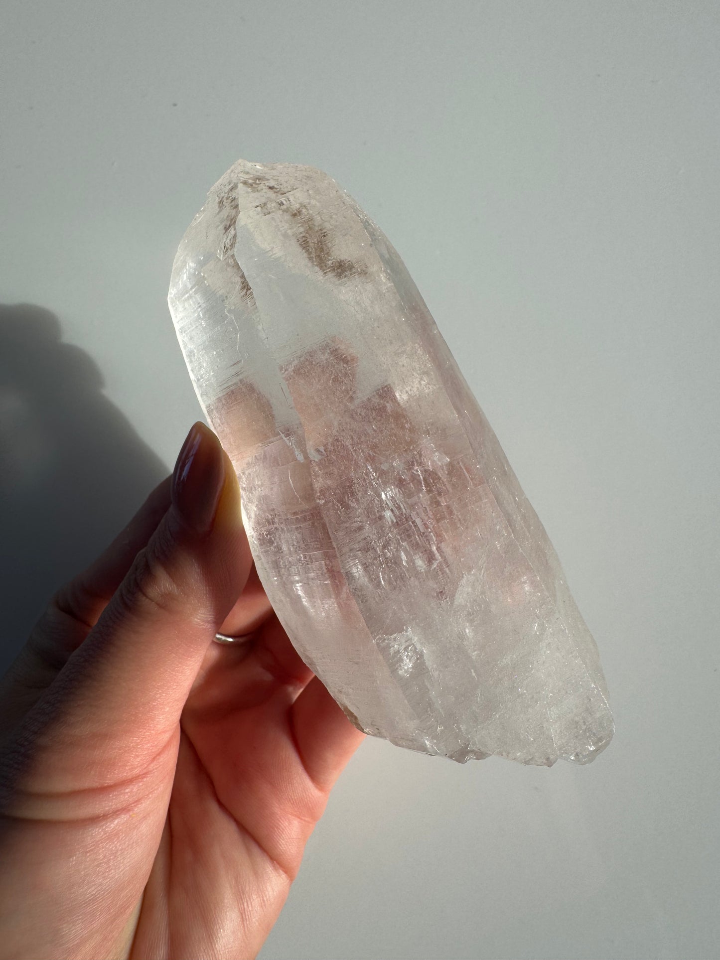 Self healed Clear Quartz Raw Point