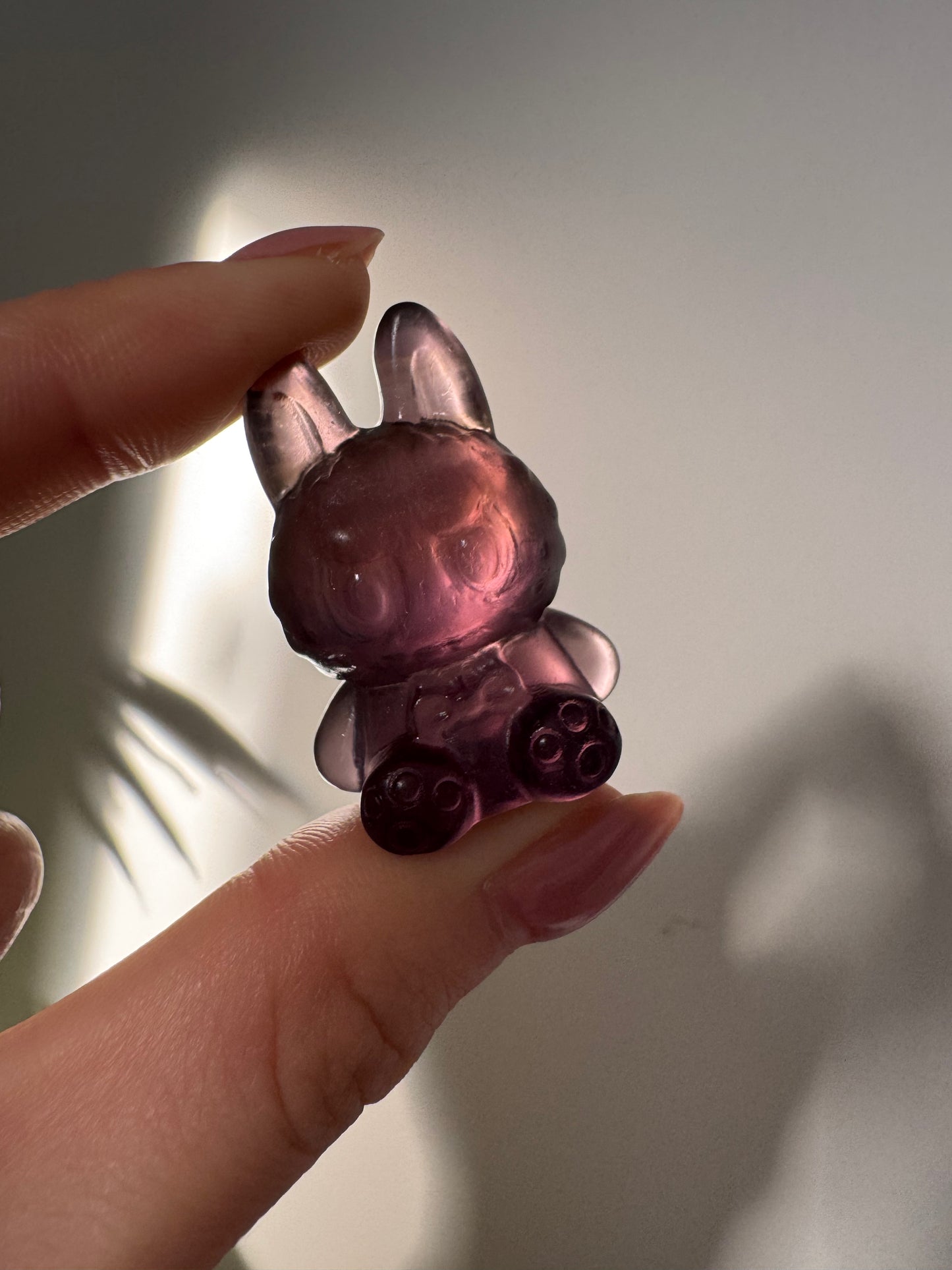 LABUBU Fluorite Carving