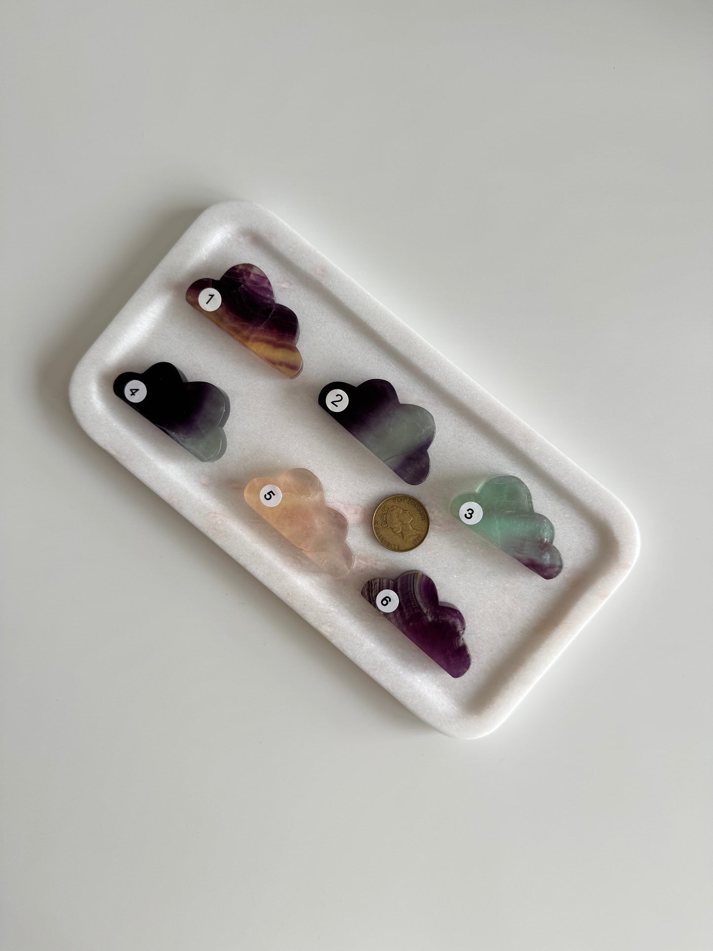Fluorite Cloud Carving