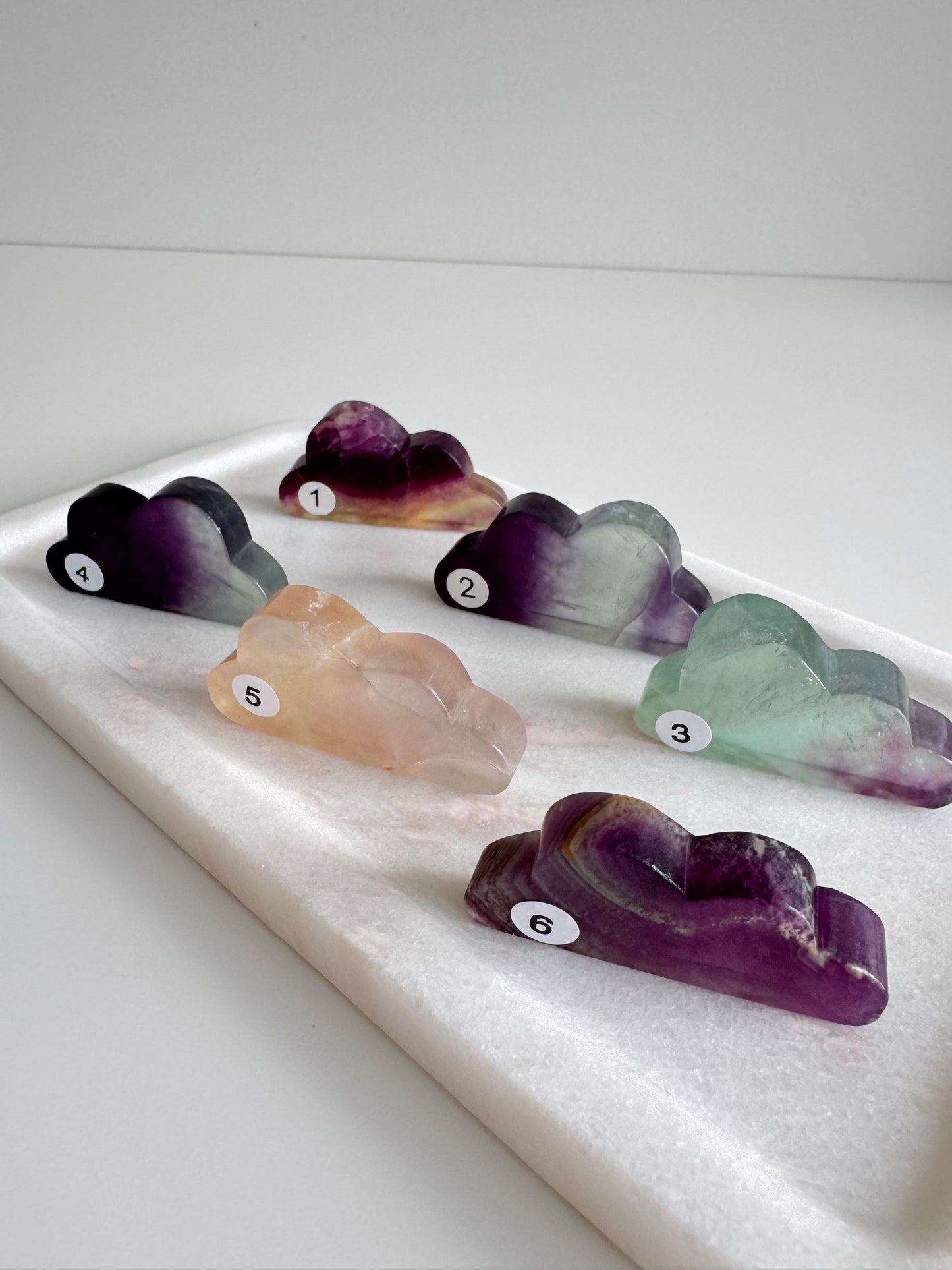 Fluorite Cloud Carving