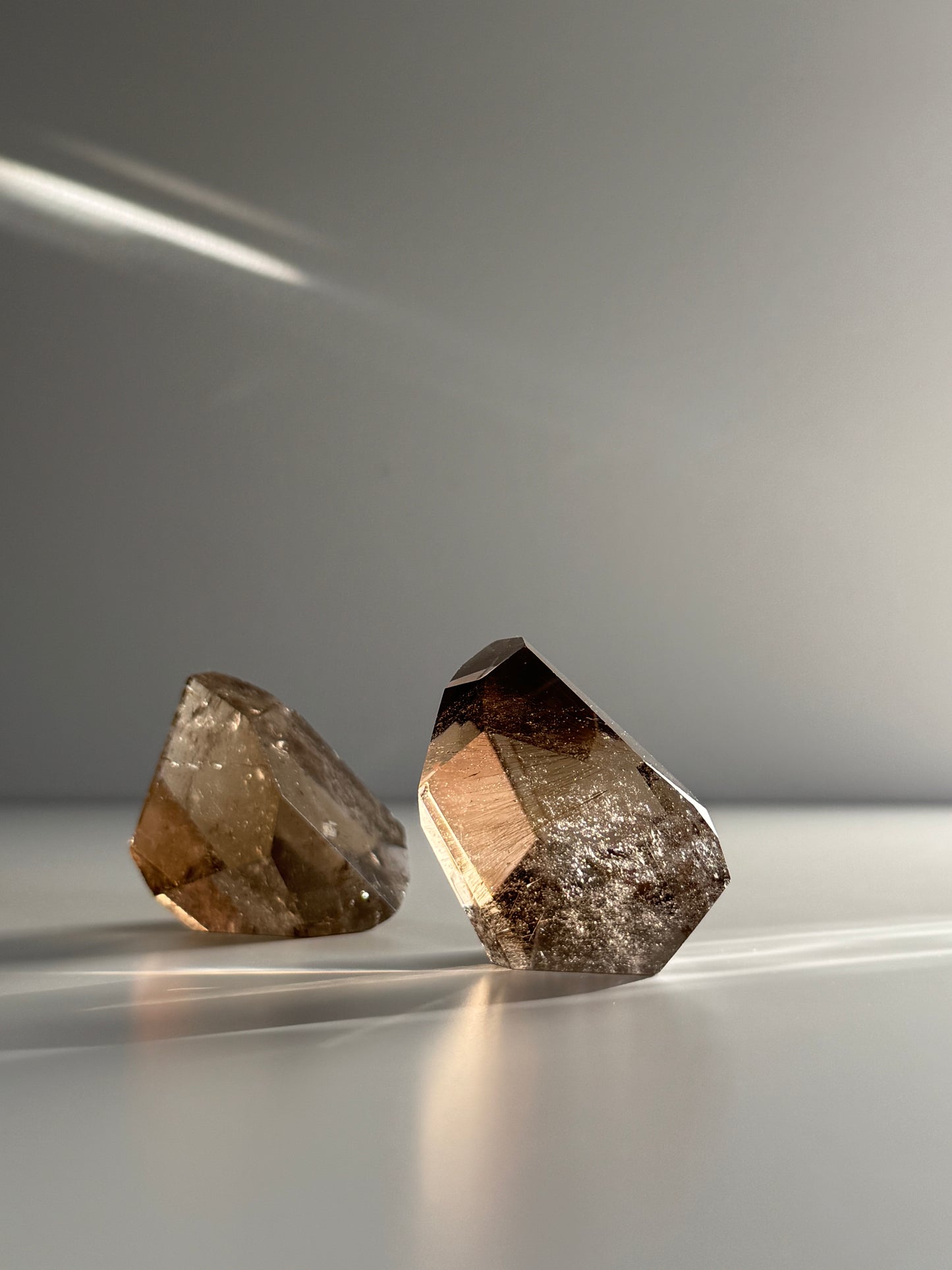 High Grade Golden Rutile in Smoky Quartz #2