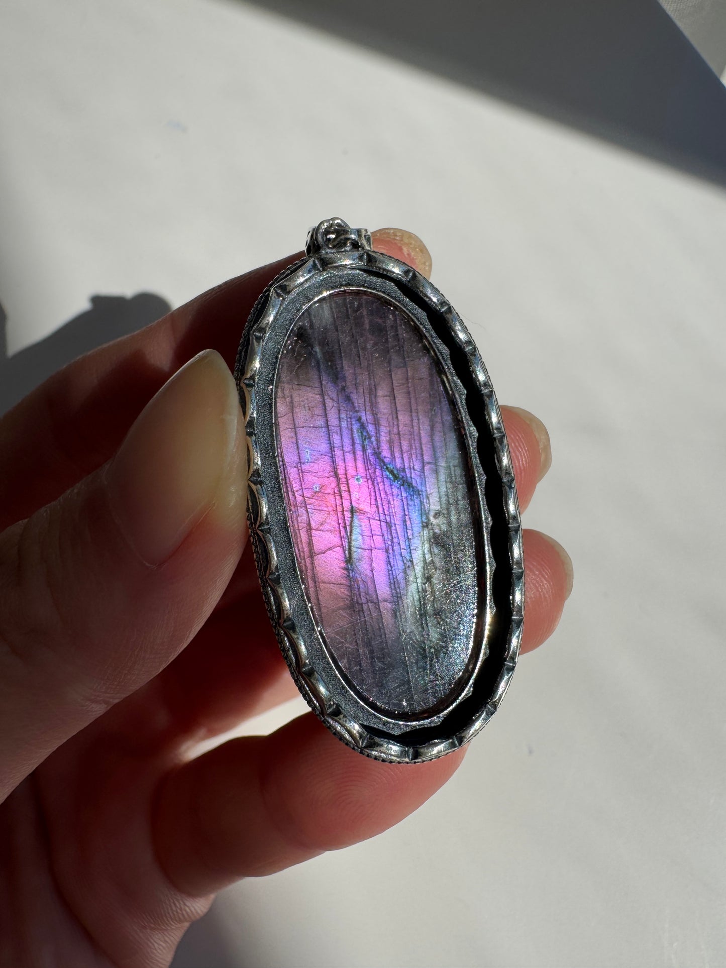 Labradorite Sterling Sliver Pendant