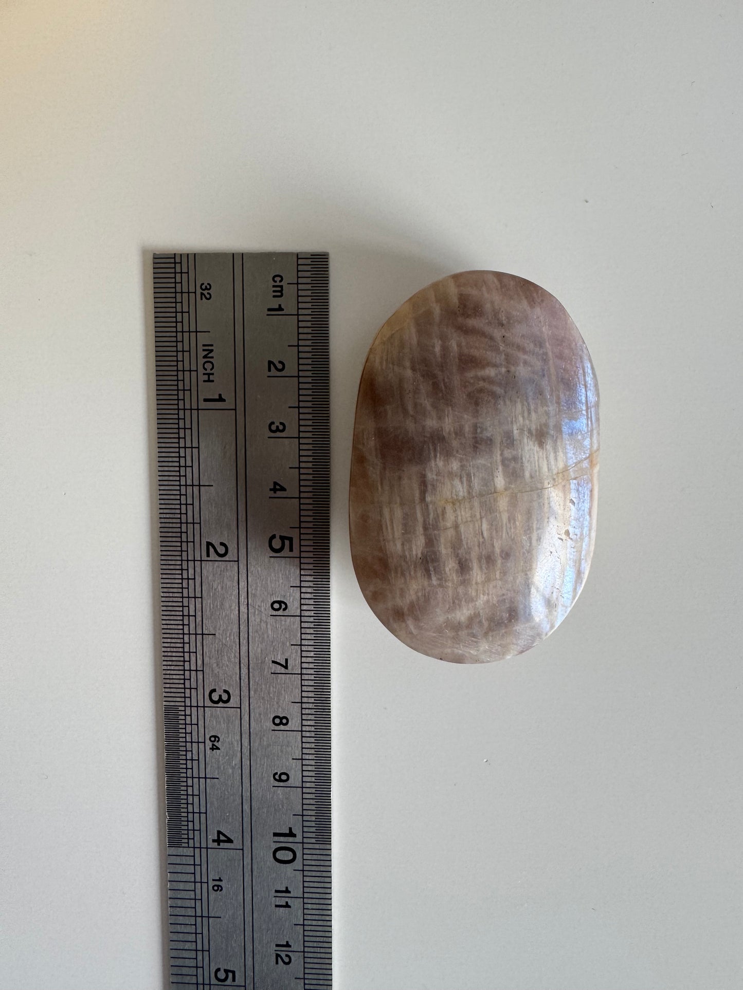Brown Moonstone with Blue Flash