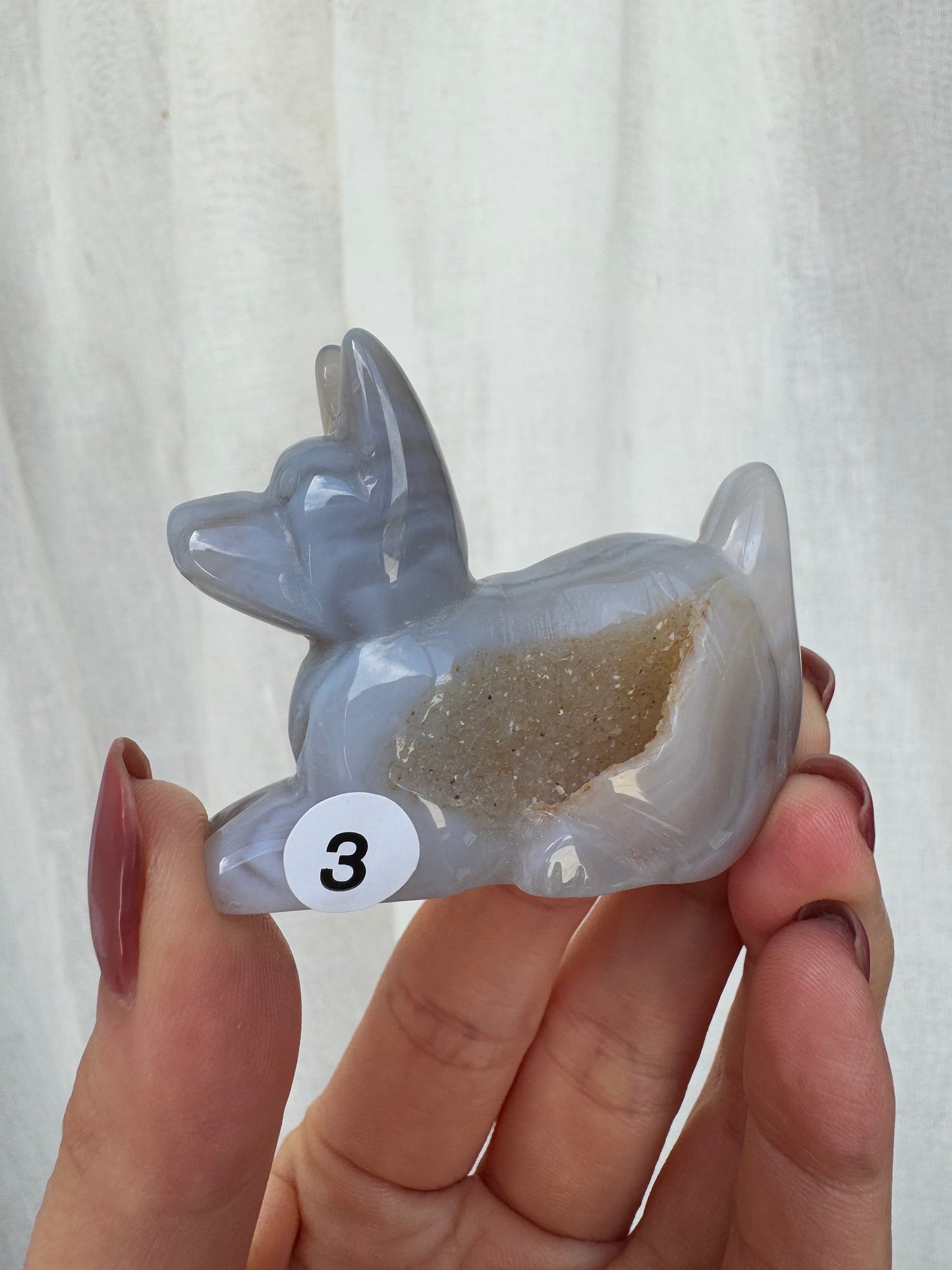 Agate Druzy Puppy/Dog
